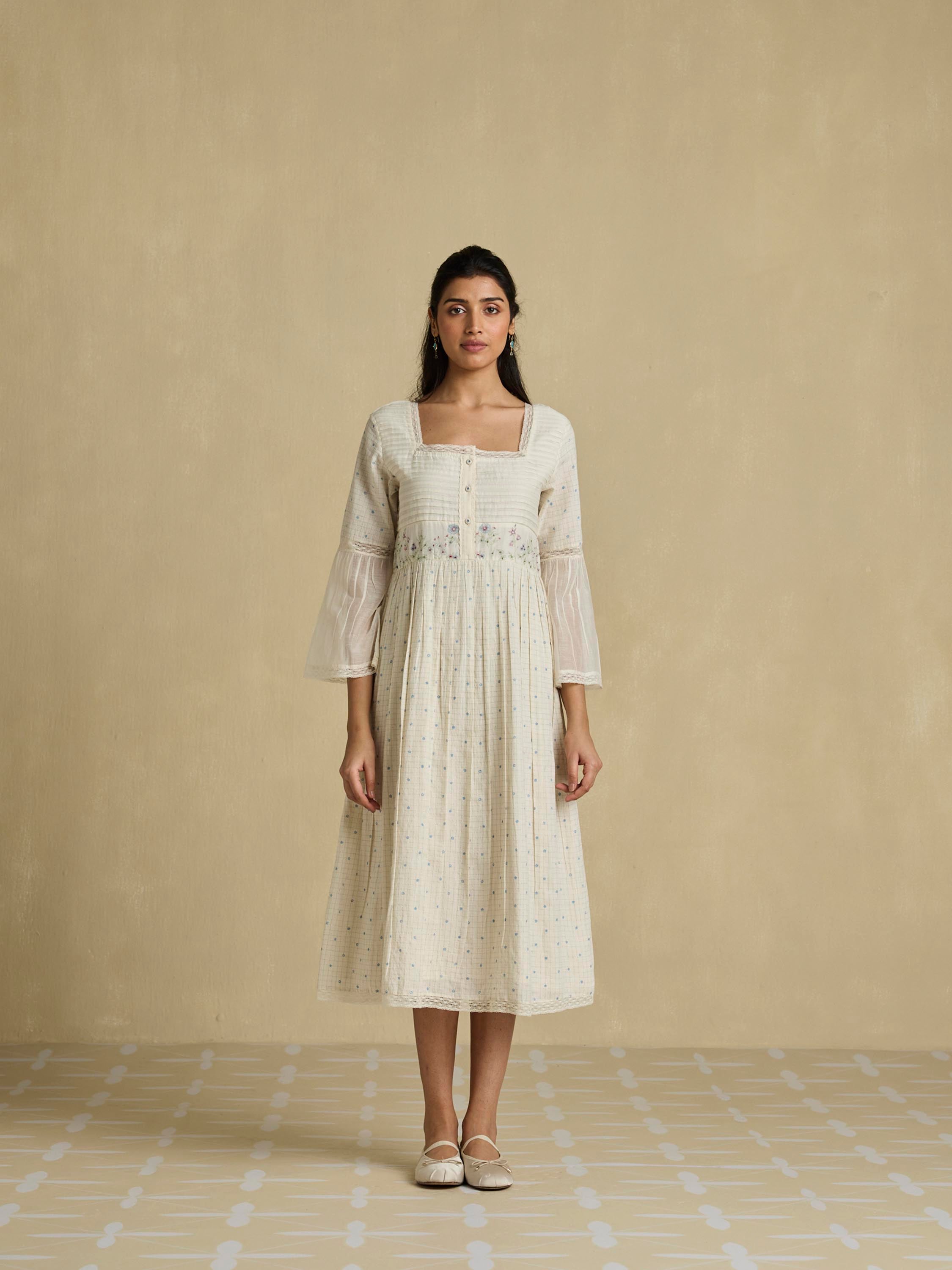 Hopeful Pleat Dress