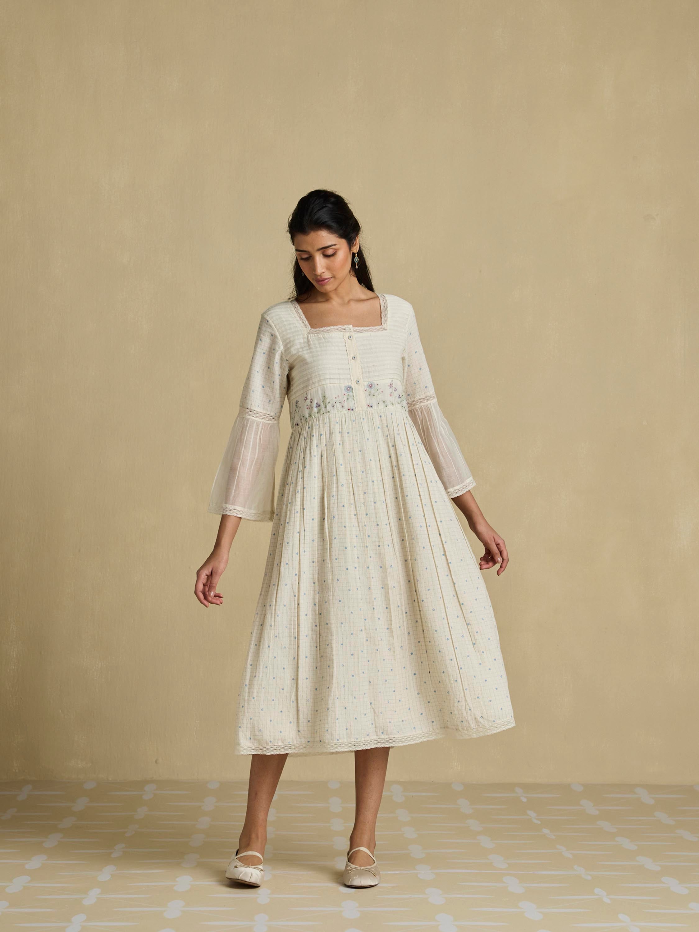 Hopeful Pleat Dress