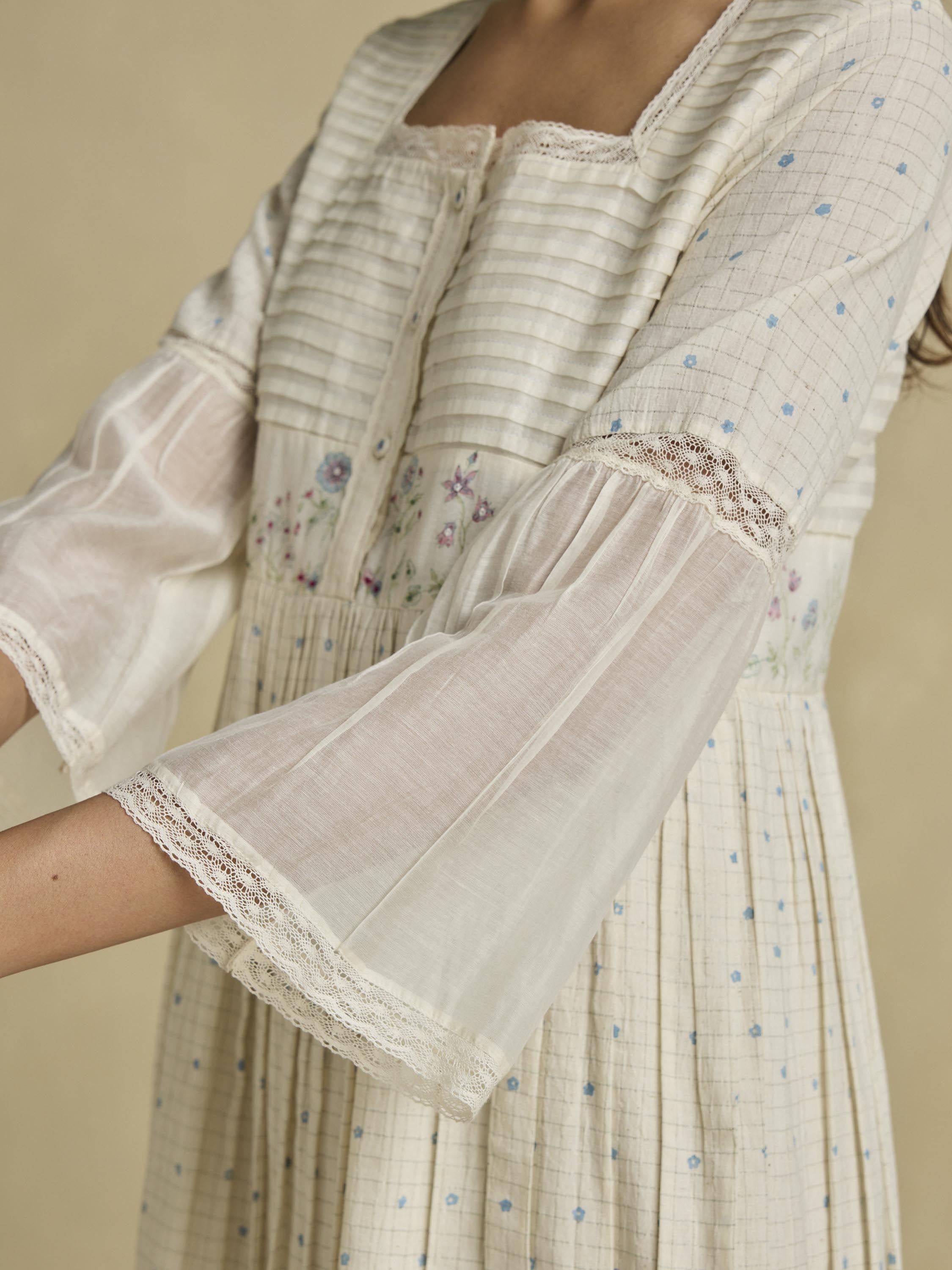 Hopeful Pleat Dress