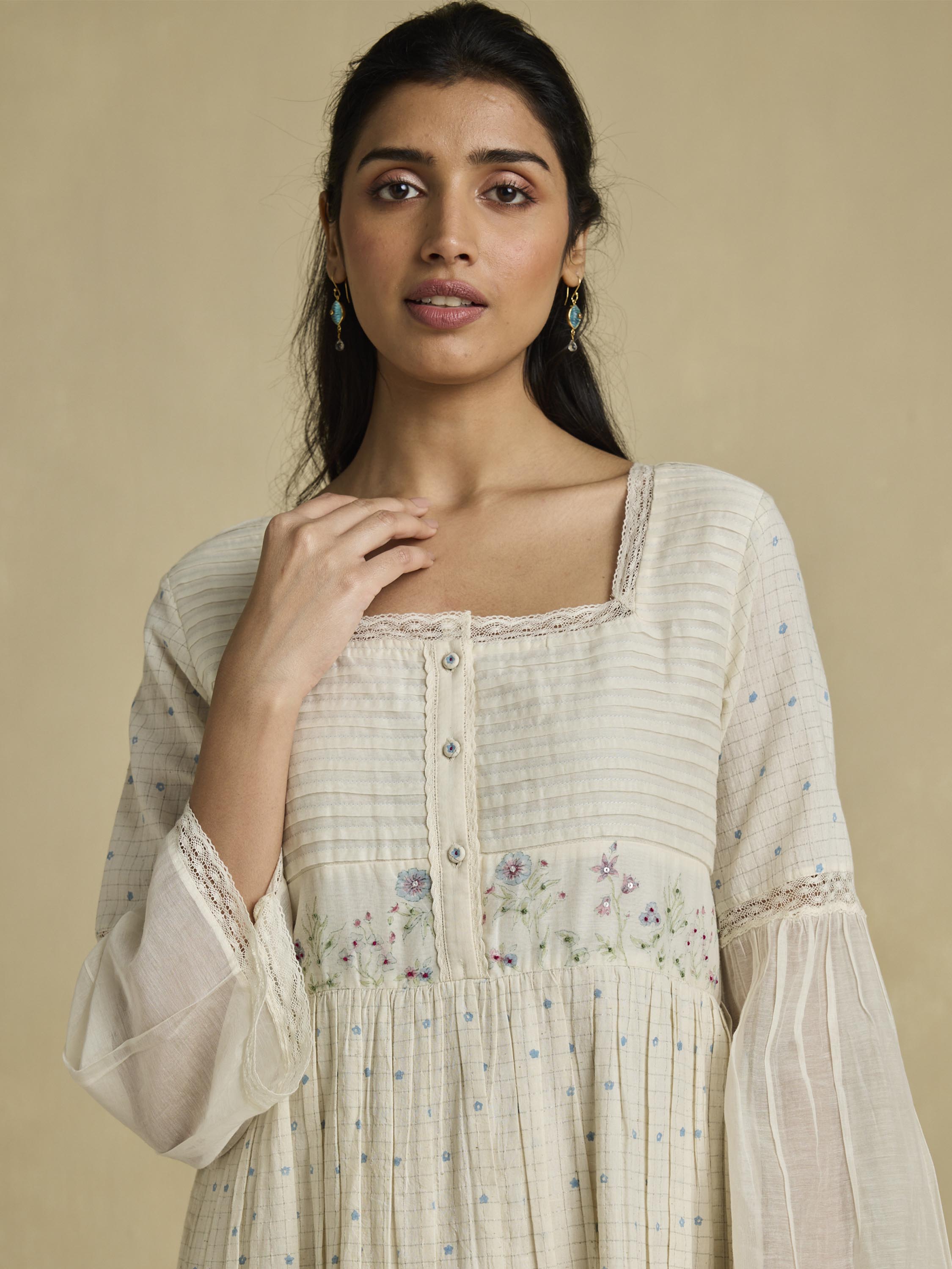 Hopeful Pleat Dress
