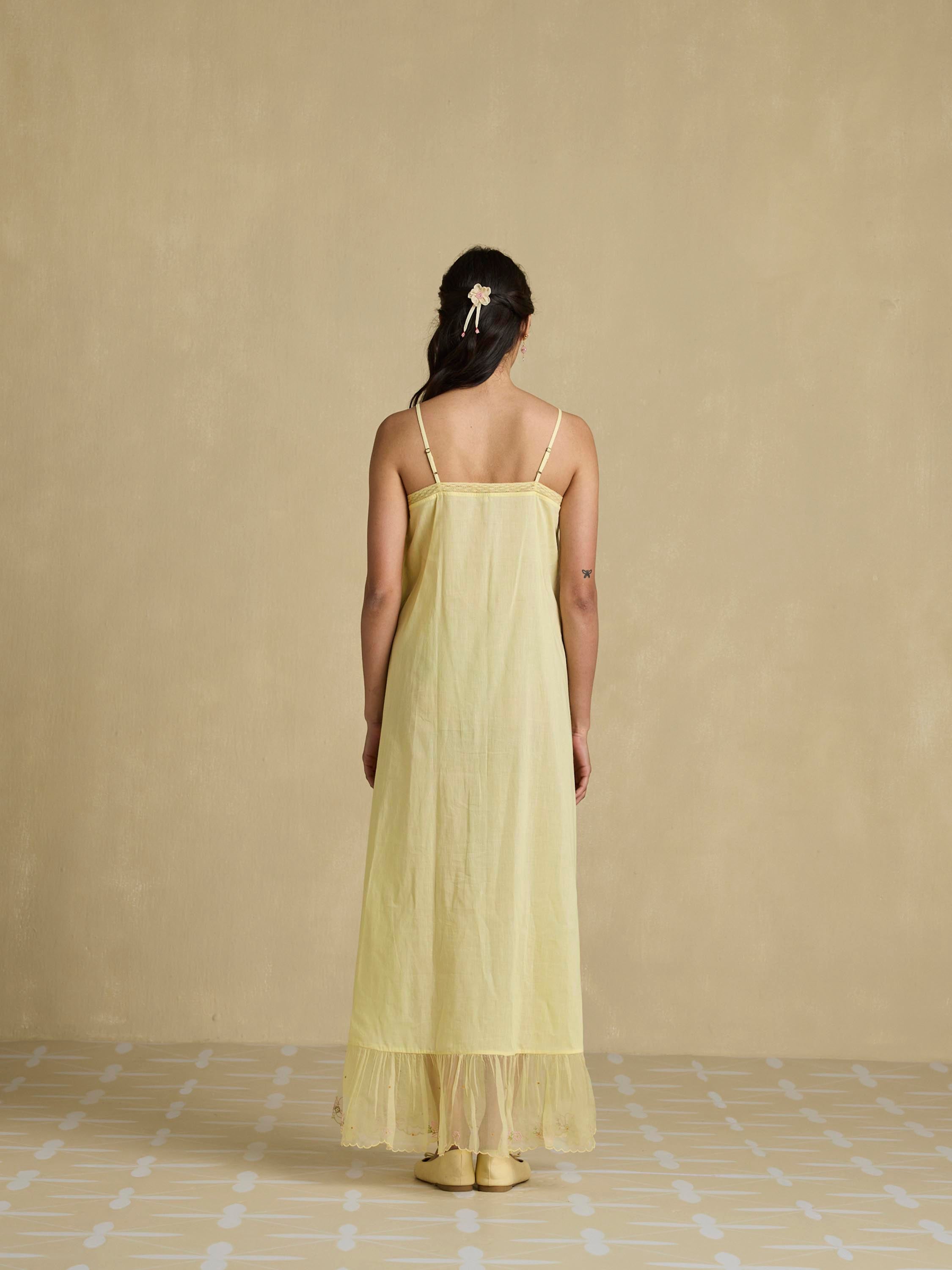 Golden Path Slip Dress