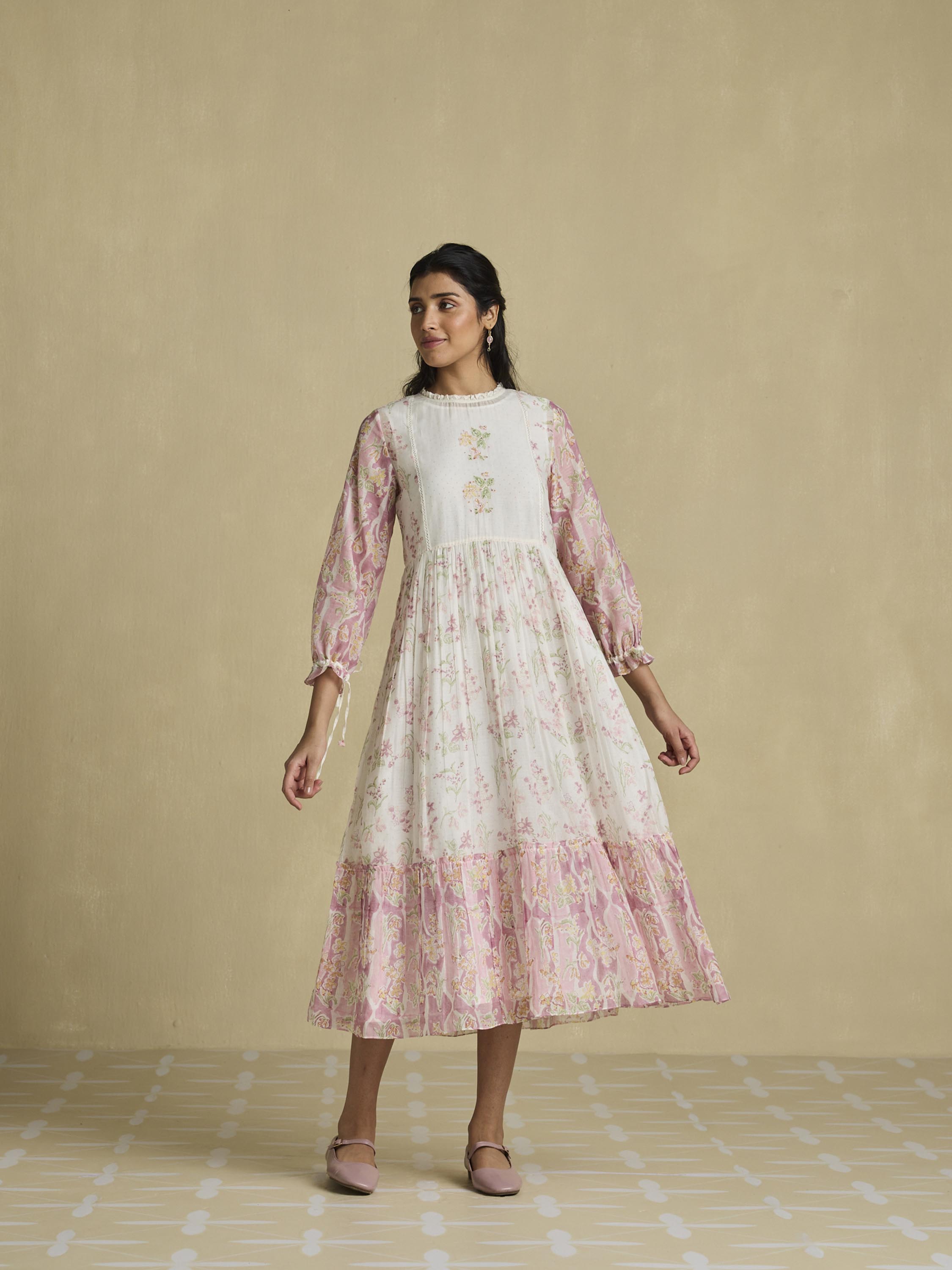 Sacred Patterns Midi Dress