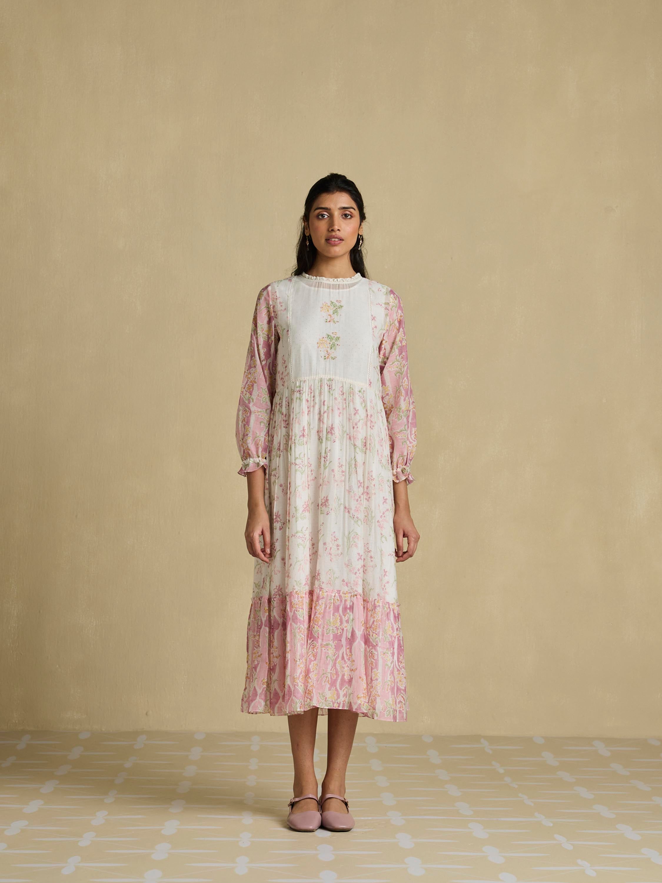 Sacred Patterns Midi Dress