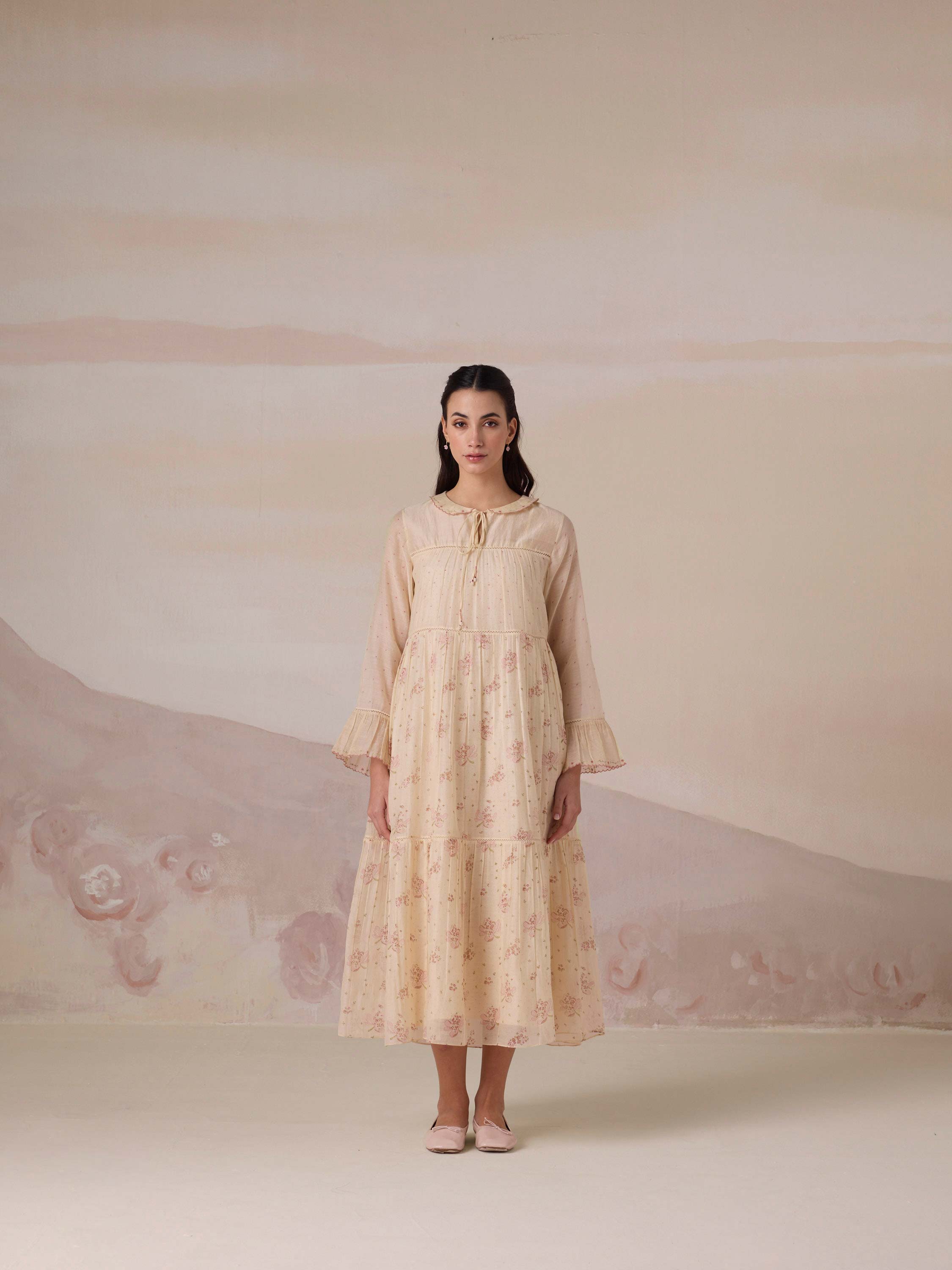 Damask Rose Dress