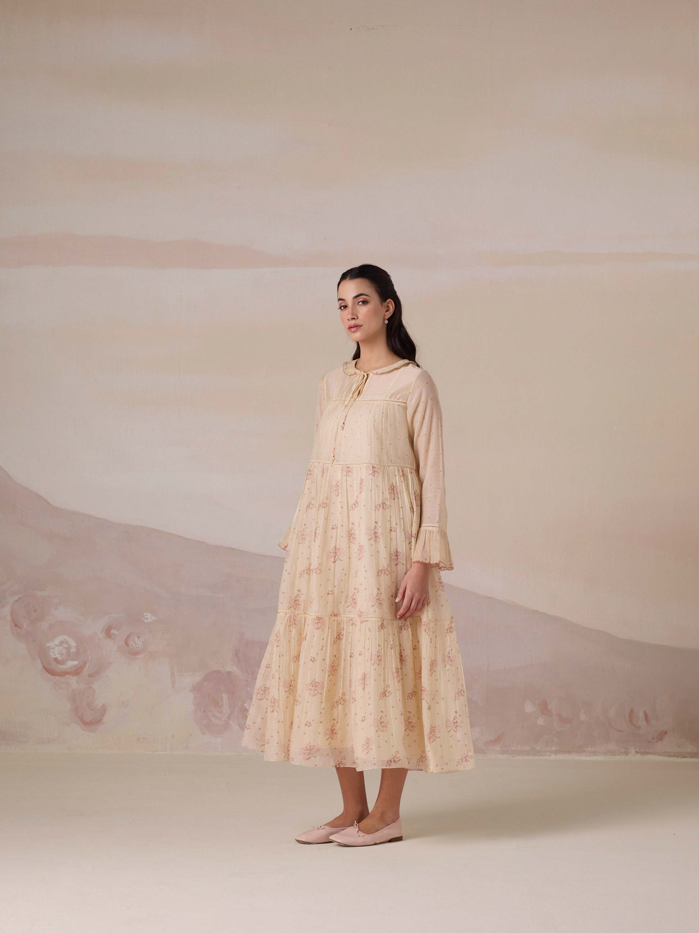 Damask Rose Dress