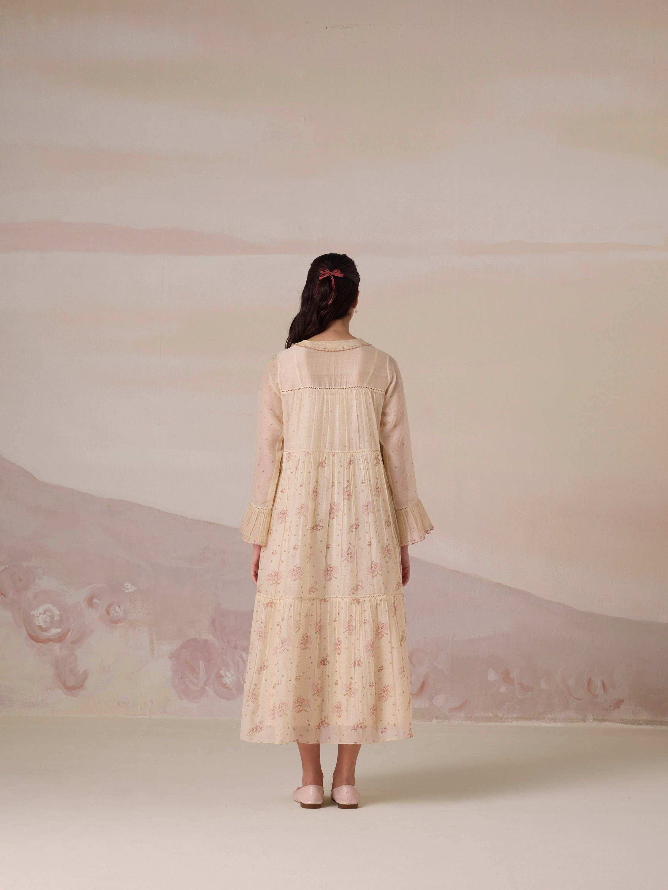 Damask Rose Dress