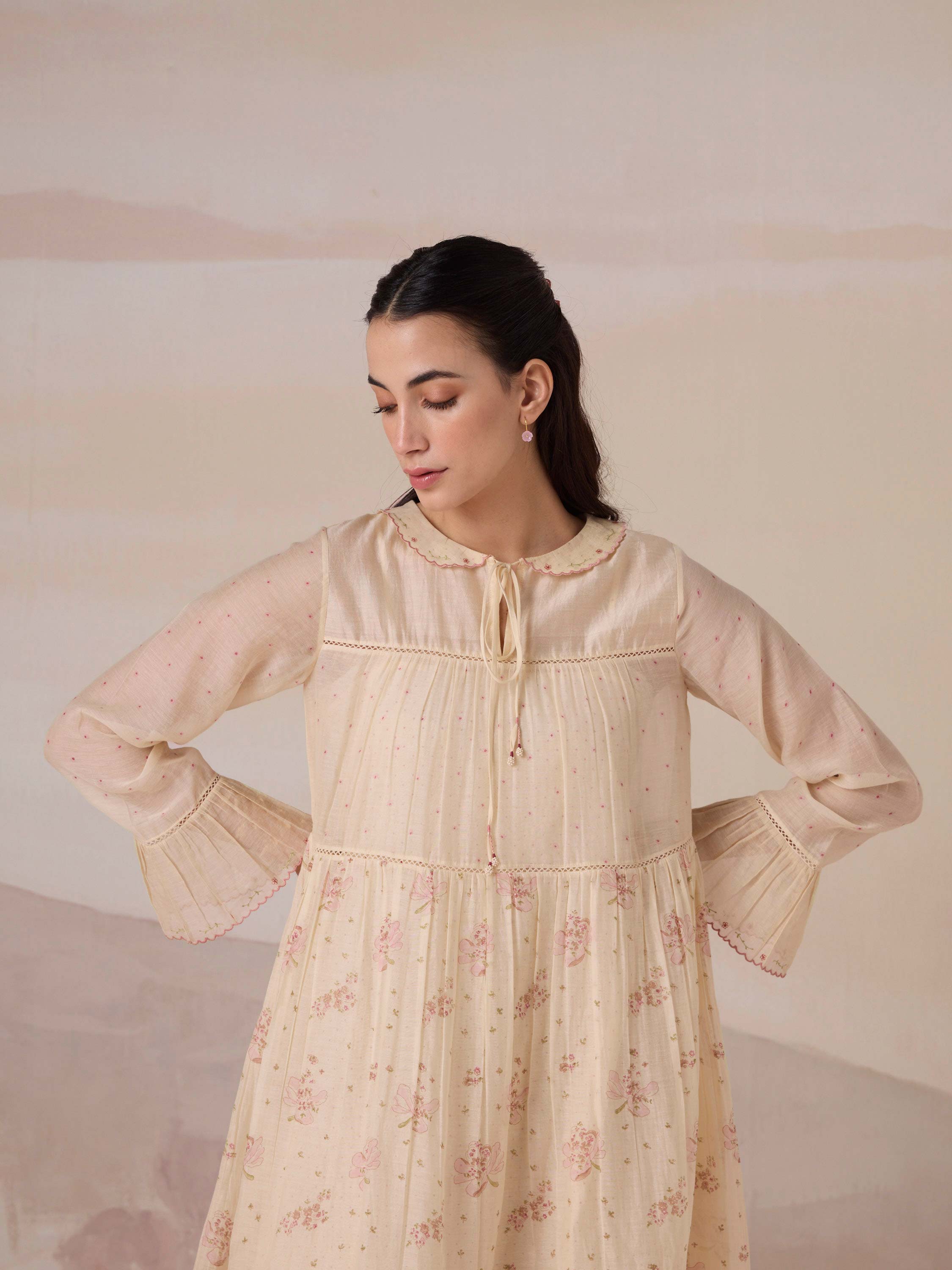 Damask Rose Dress