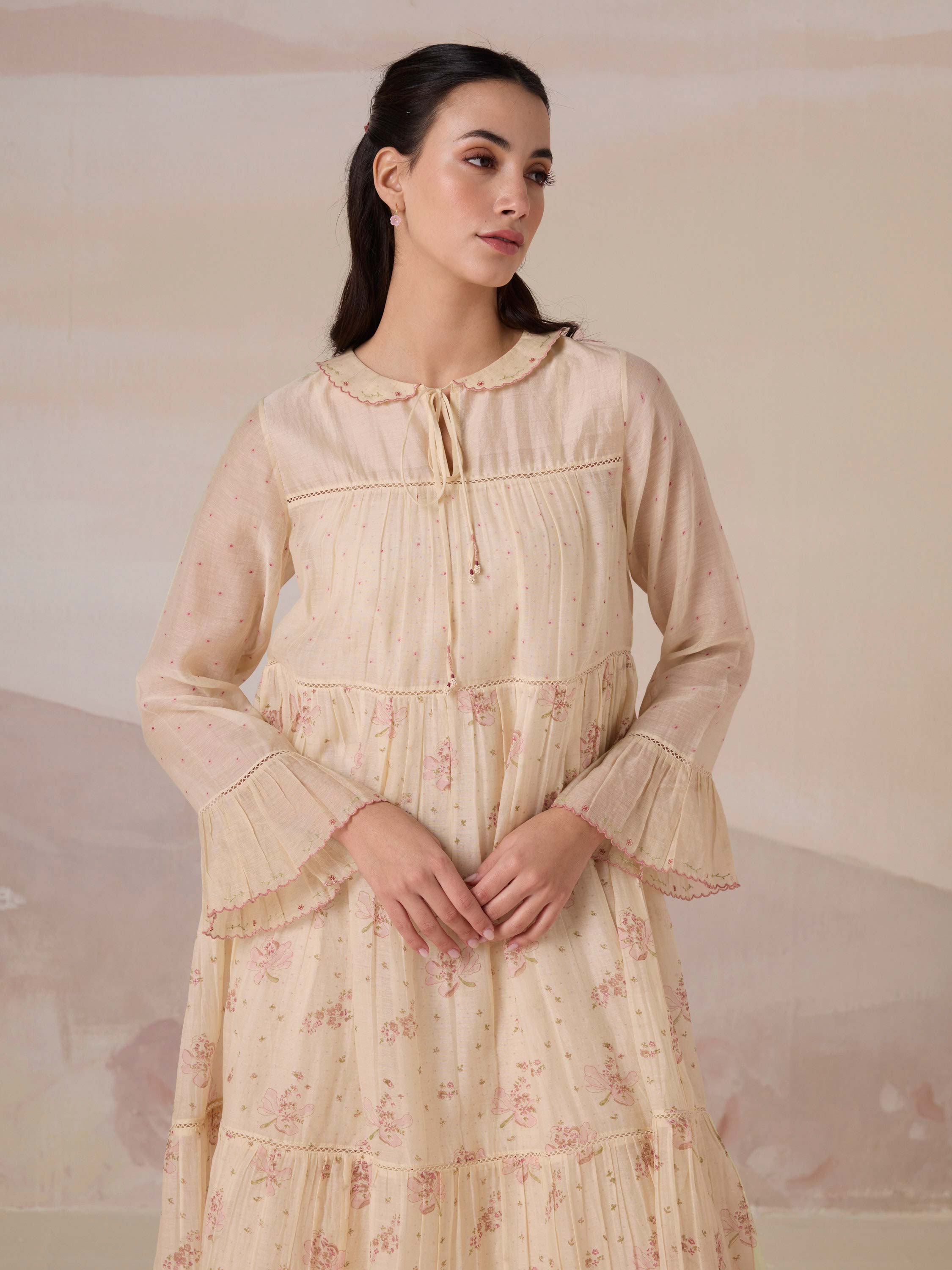 Damask Rose Dress