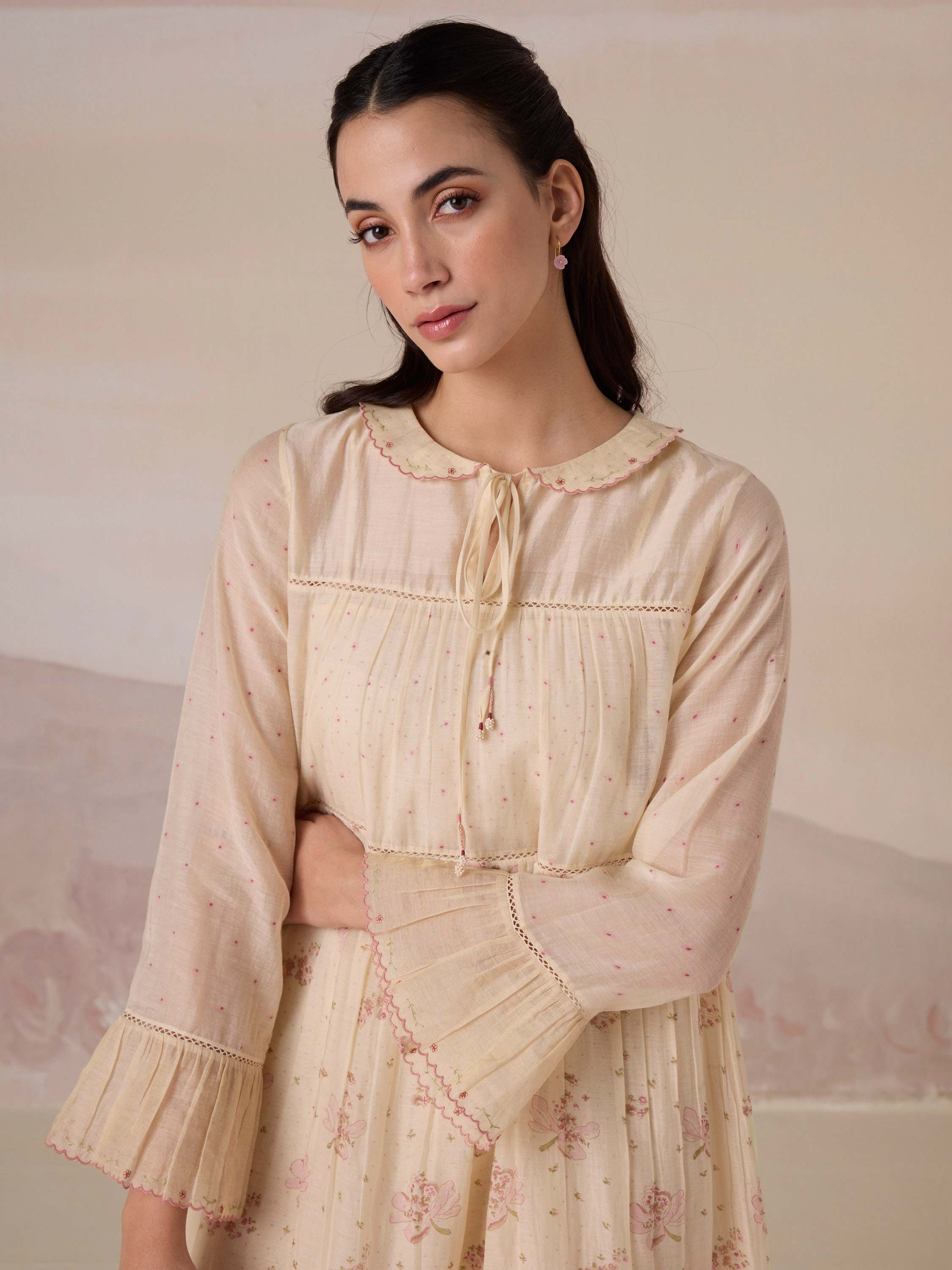 Damask Rose Dress