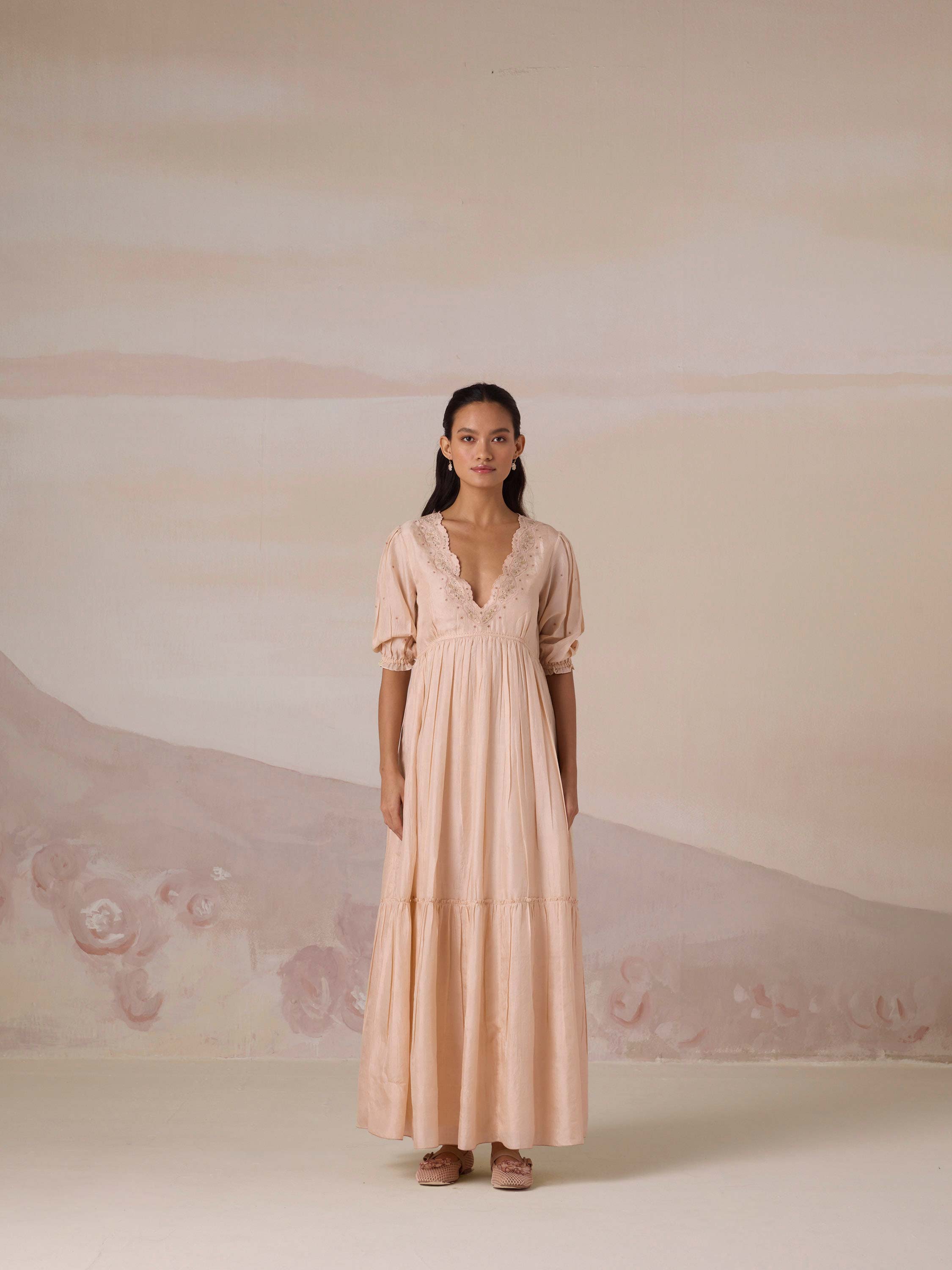 Woven by Starlight Maxi Dress