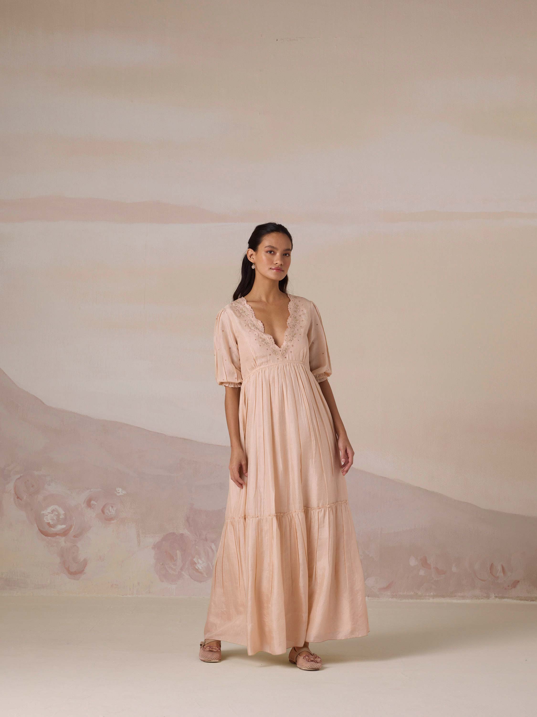 Woven by Starlight Maxi Dress