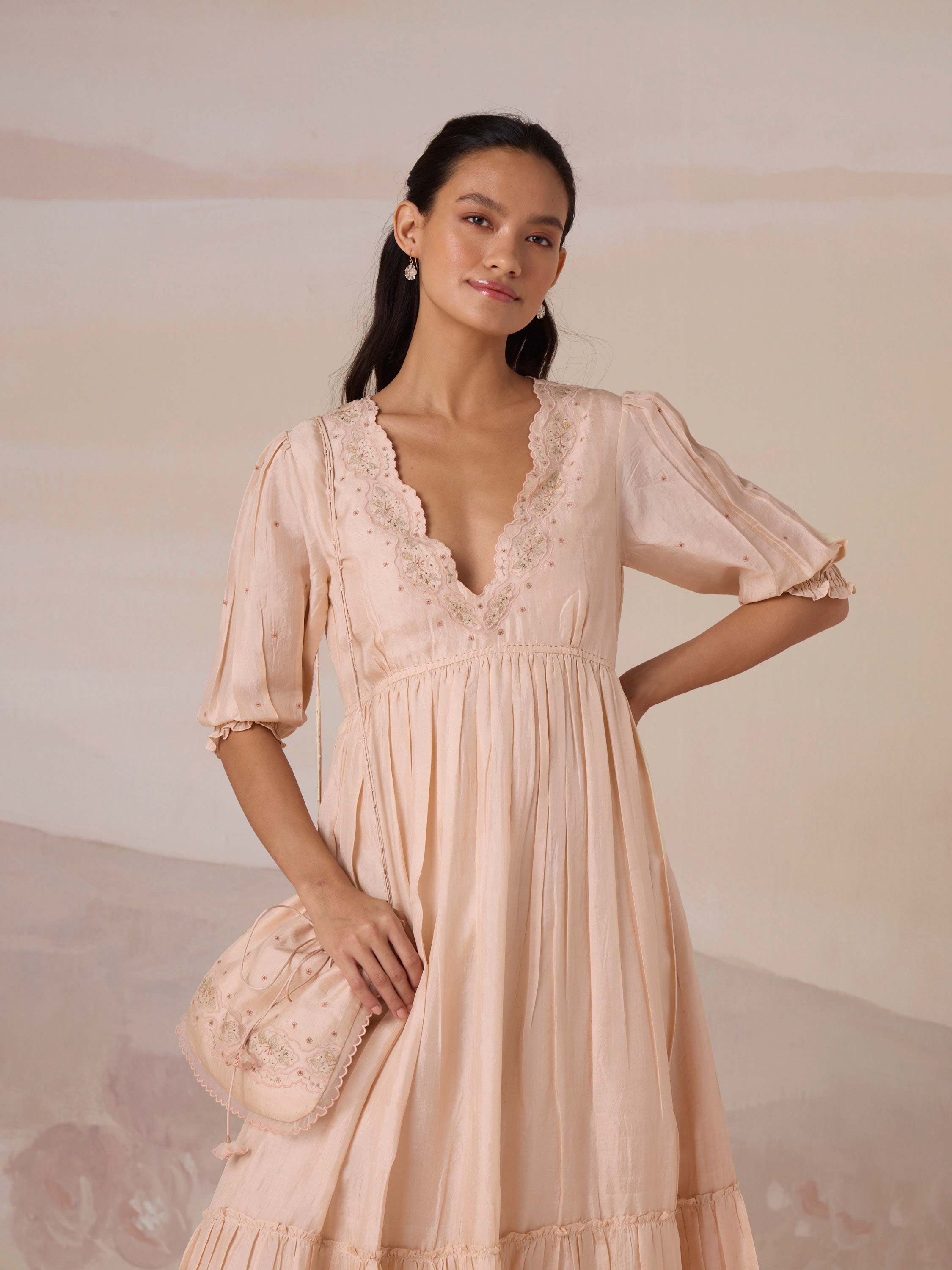 Woven by Starlight Maxi Dress