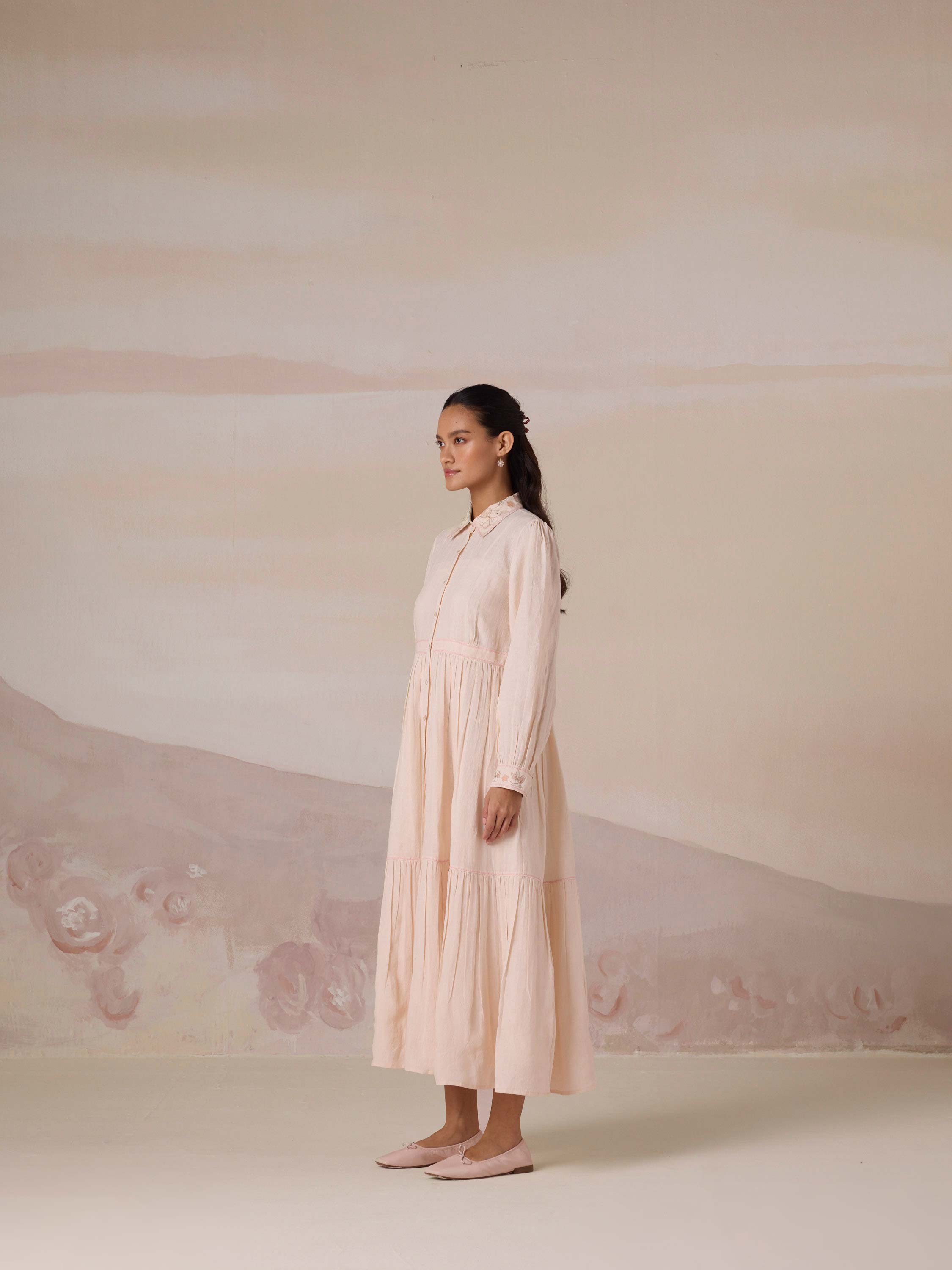 Flax Threads Shirt Dress