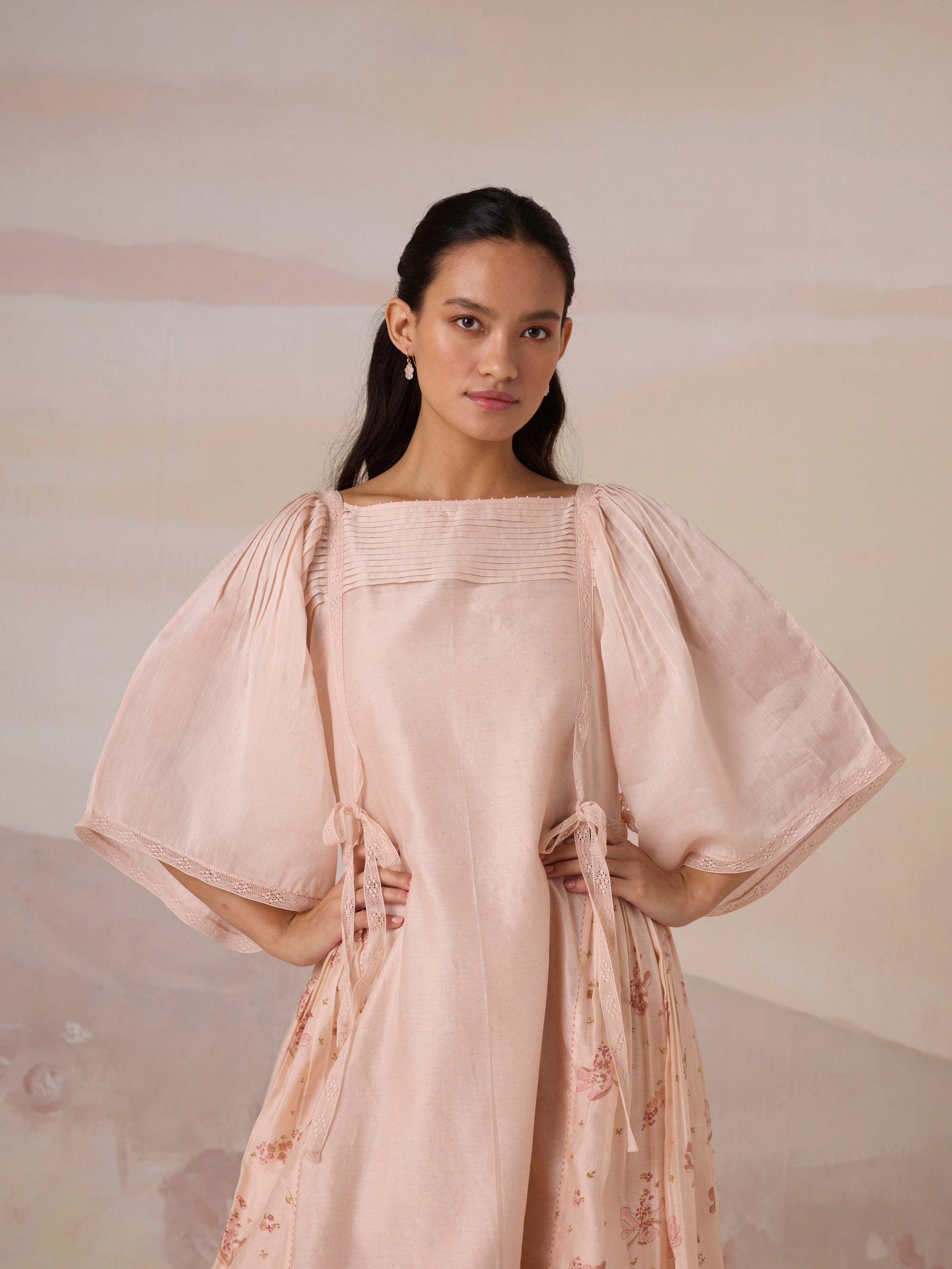 Wings of Dawn Midi Dress