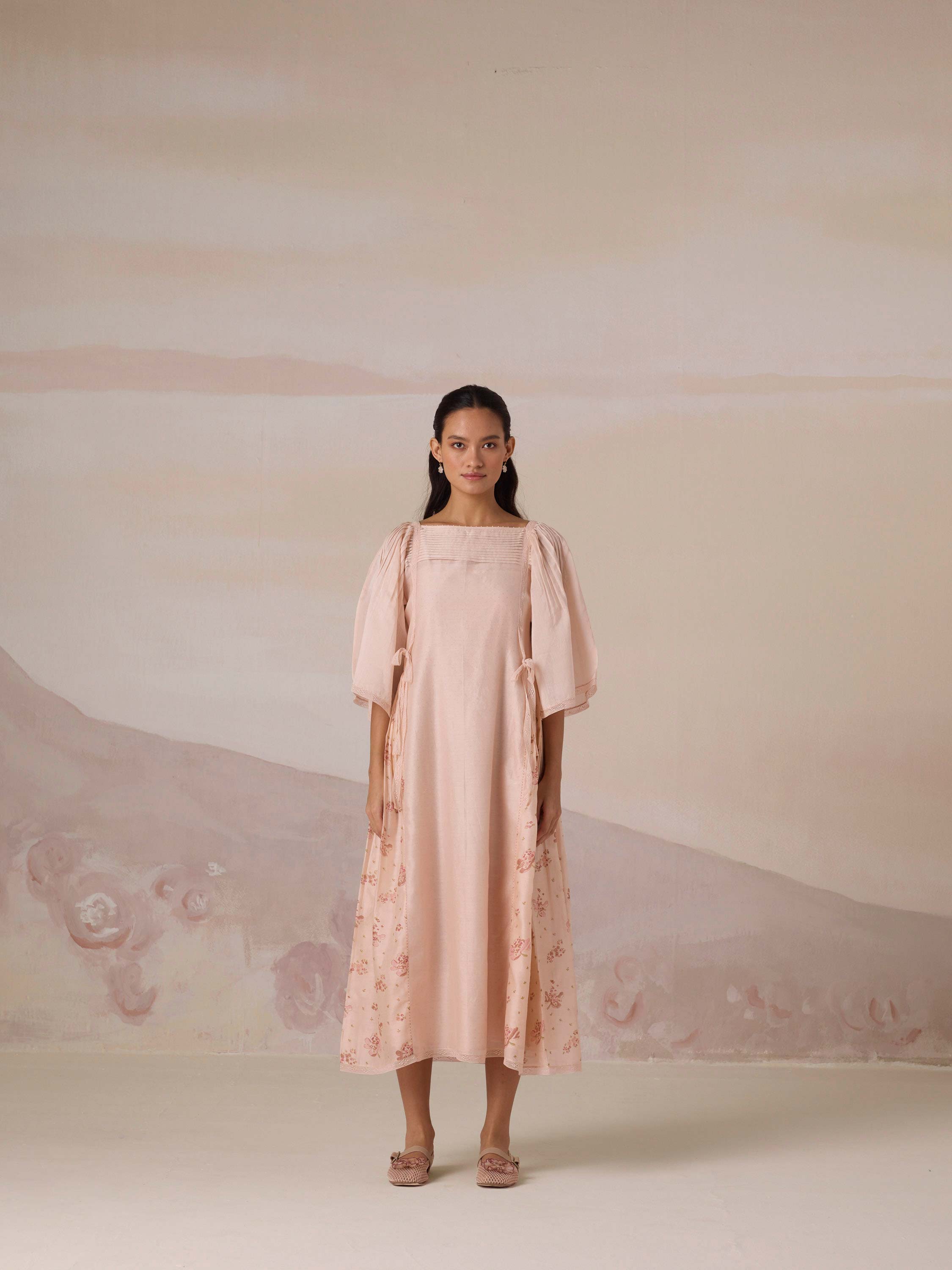 Wings of Dawn Midi Dress