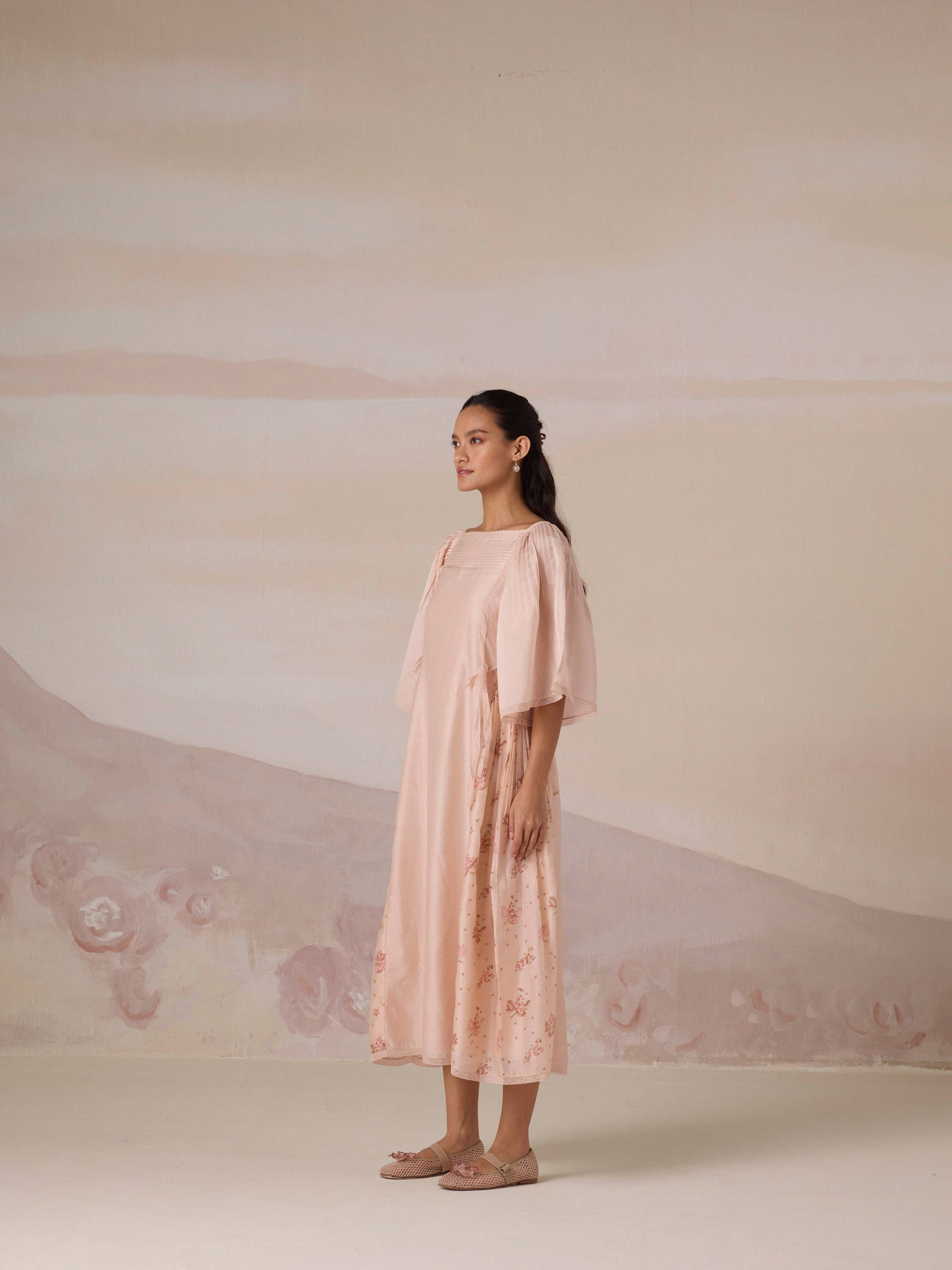Wings of Dawn Midi Dress