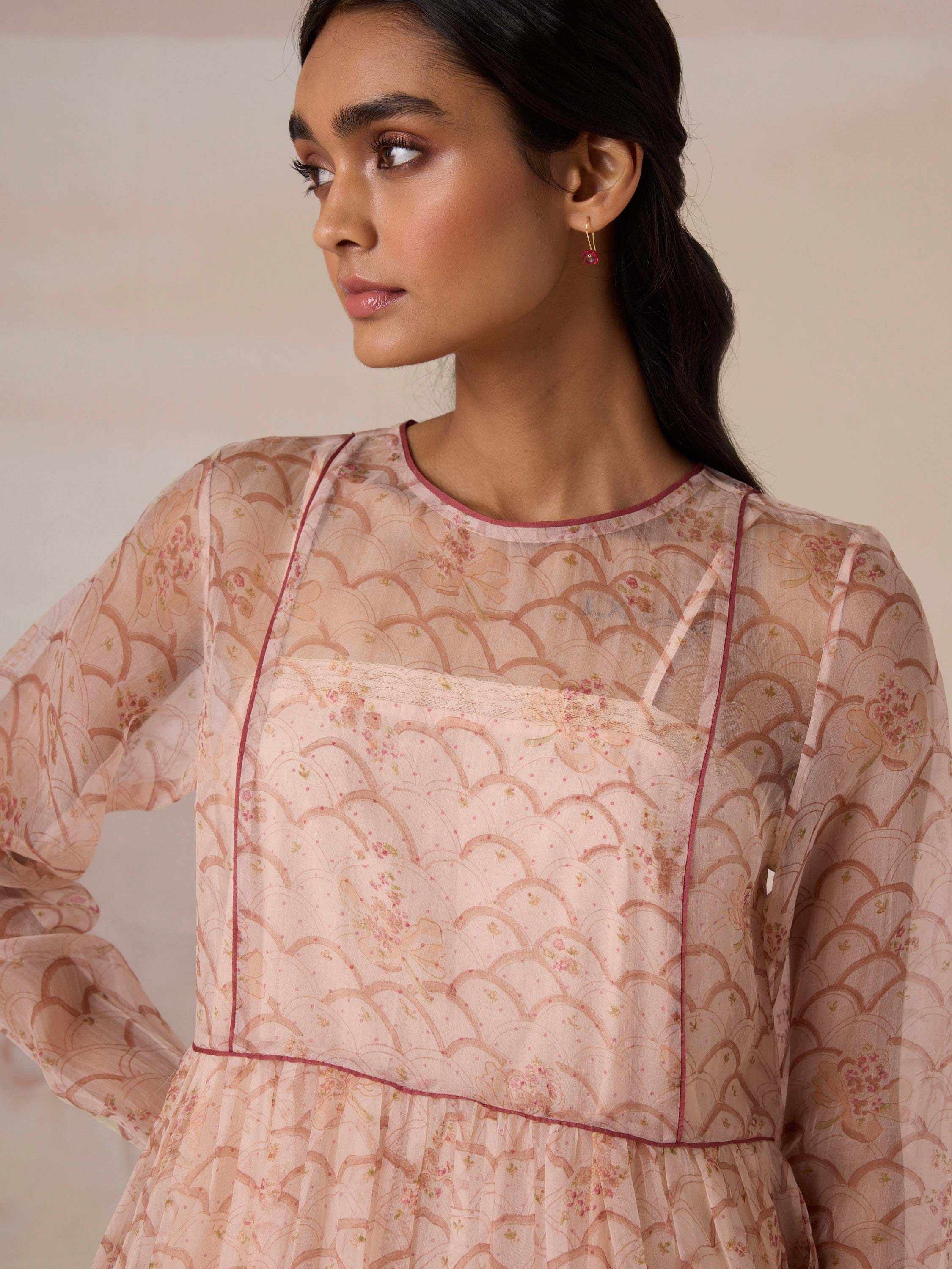 The Softest Spell Organza Dress