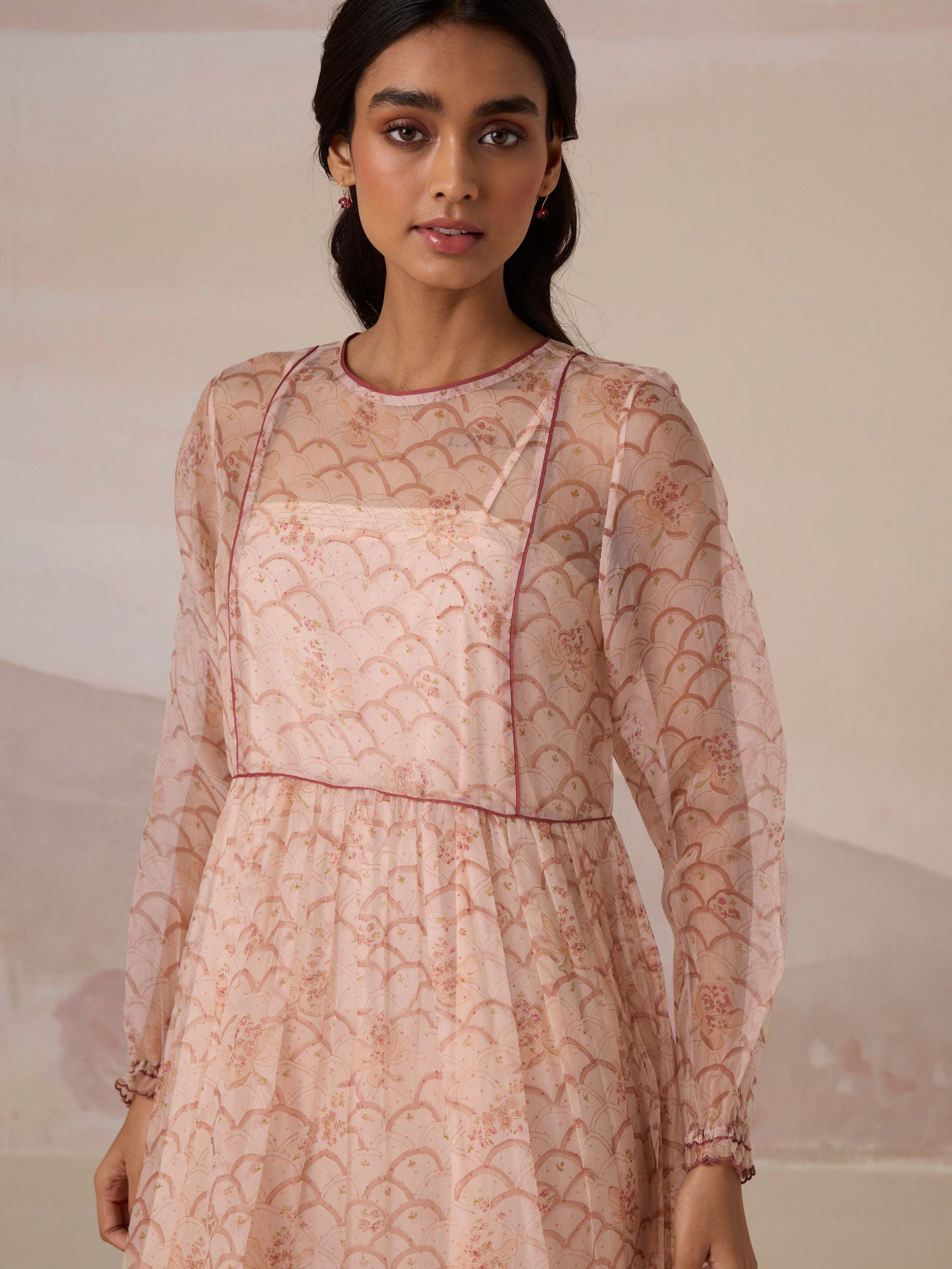 The Softest Spell Organza Dress