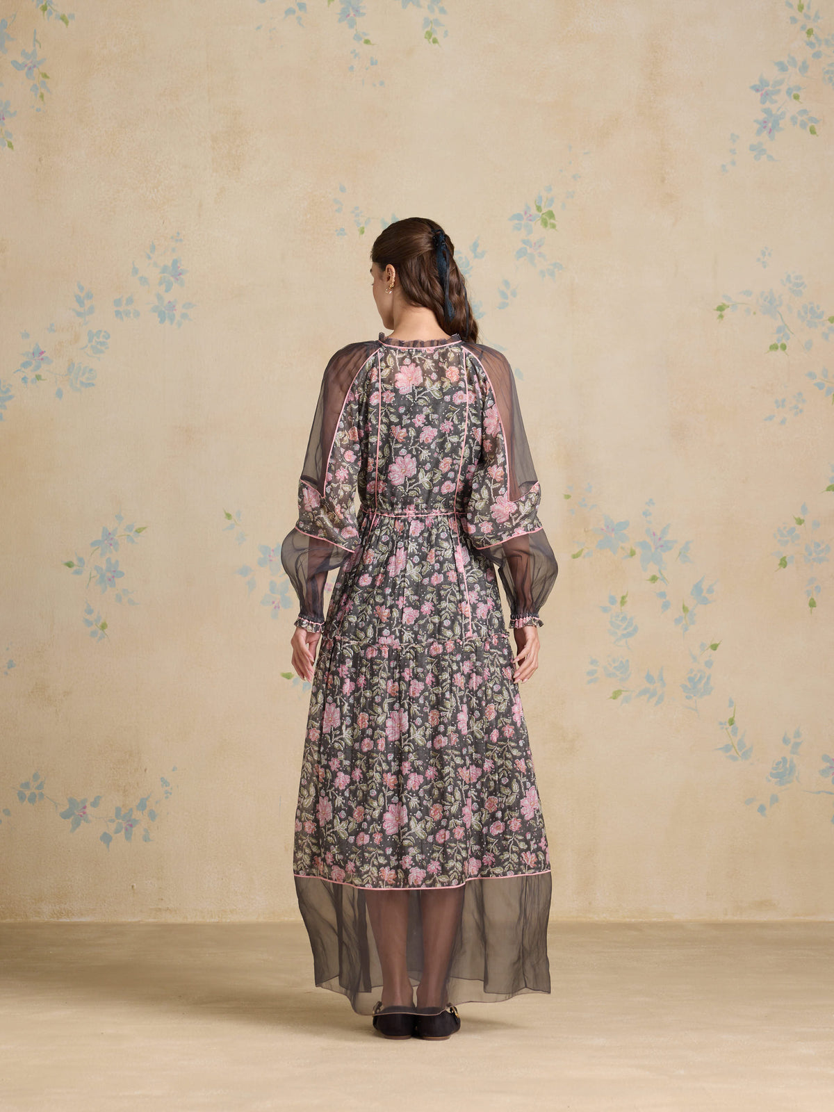 Rose Noir Maxi Dress
