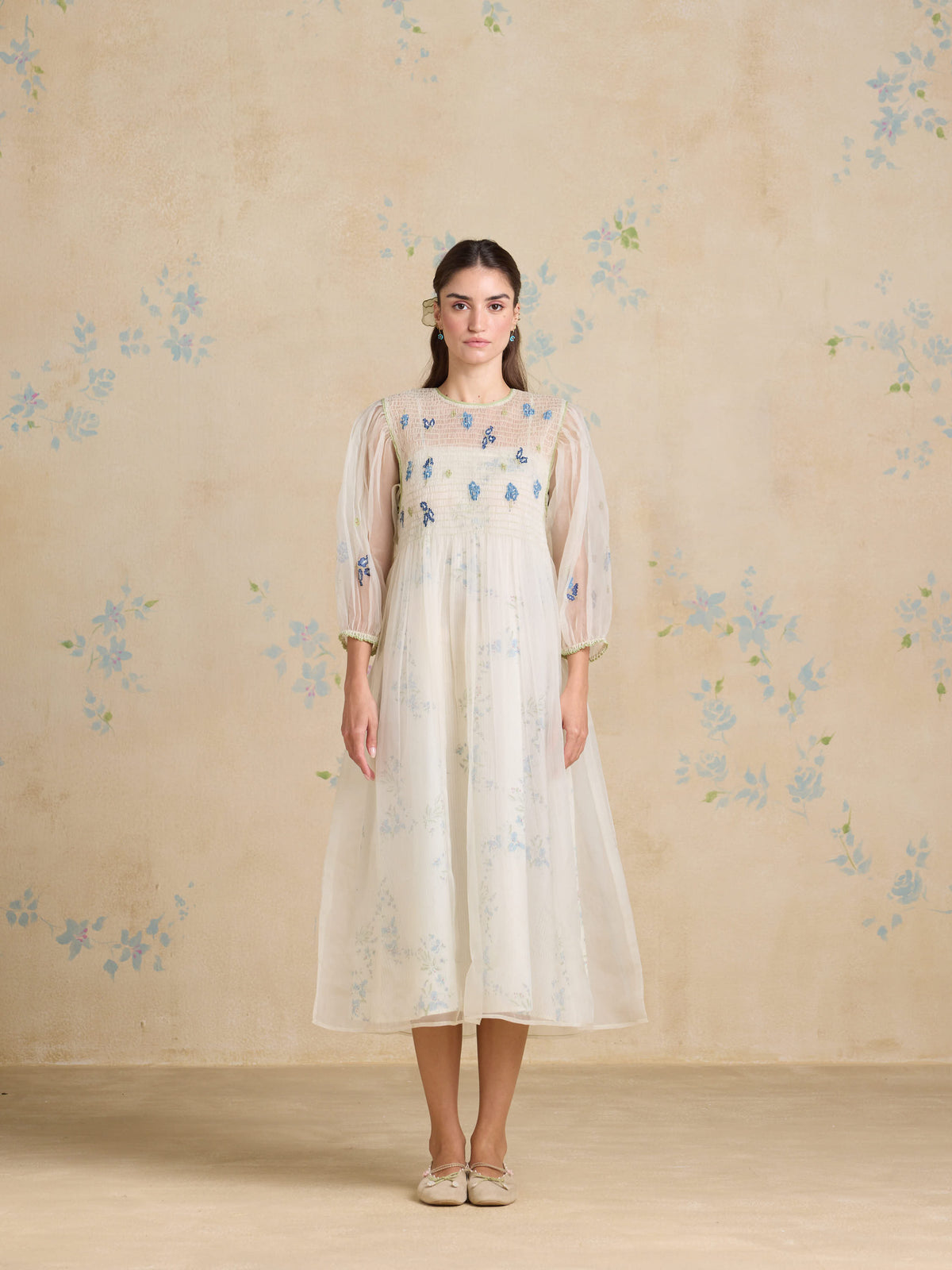 Drifting Light Smock Dress