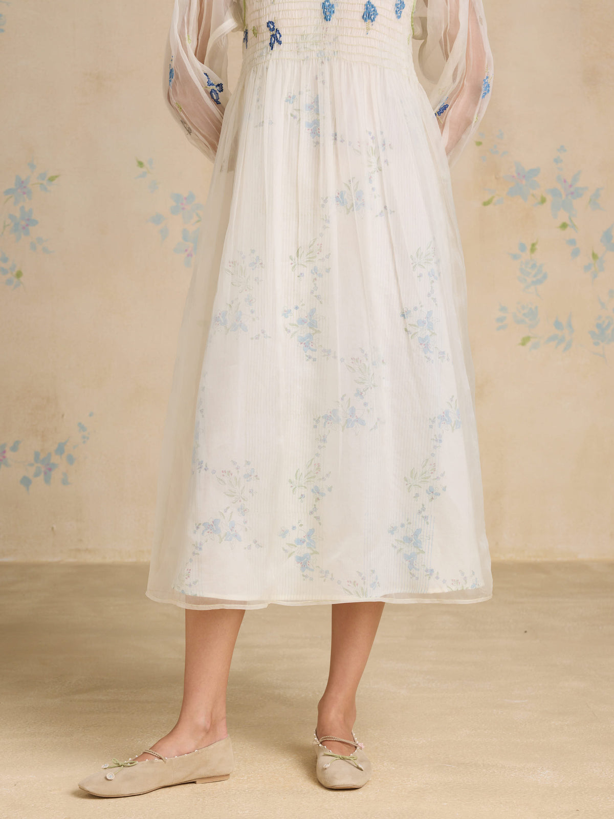 Drifting Light Smock Dress