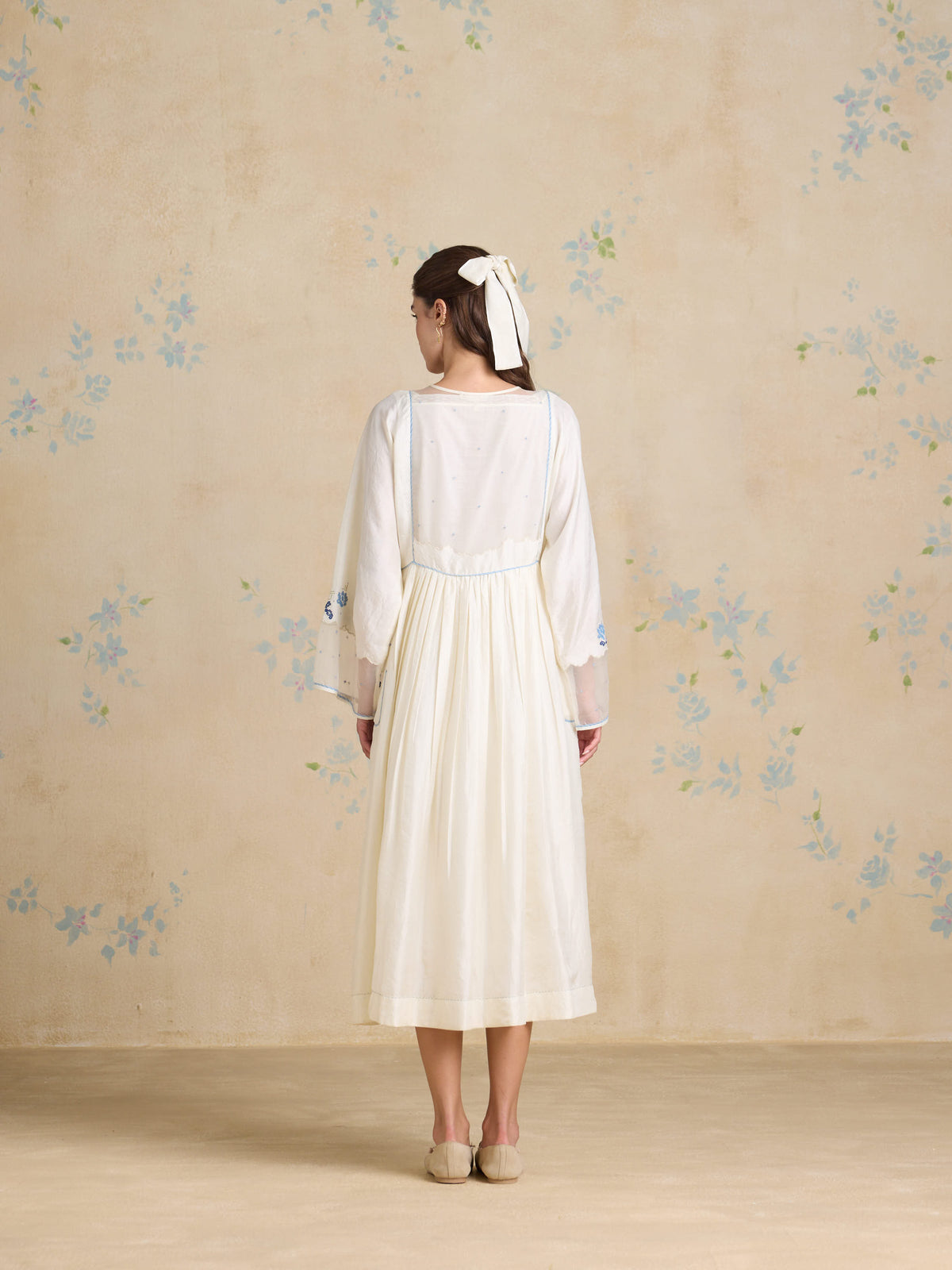 Soft Whispers Silk Kaftan