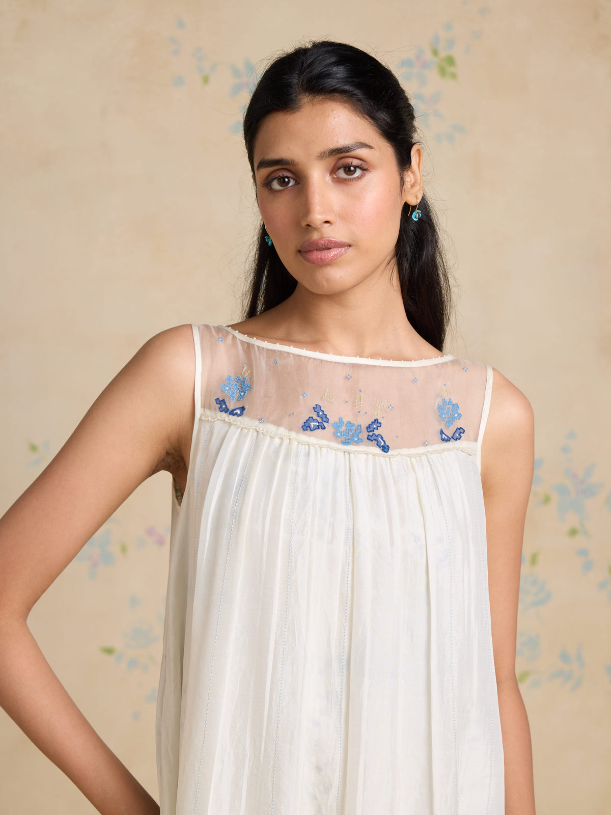 Eira Silk Midi Dress