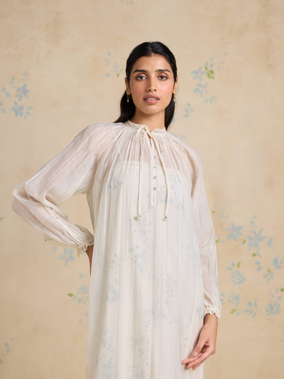 Boho Layered Ruffle Maxi