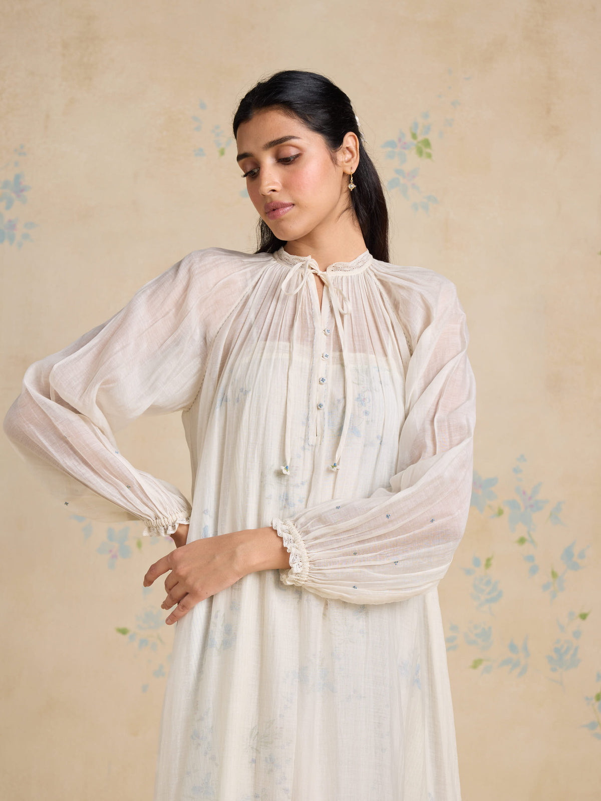 Boho Layered Ruffle Maxi