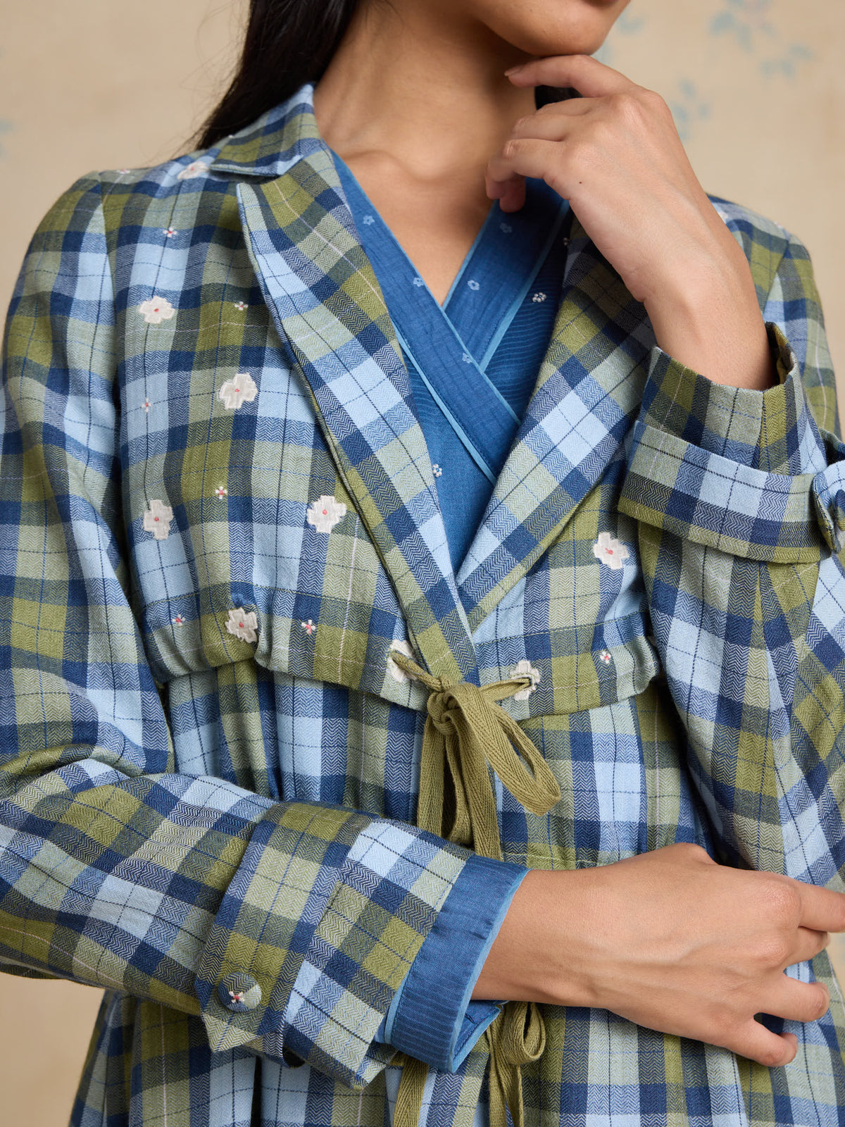 The Atelier Merino Trench Coat