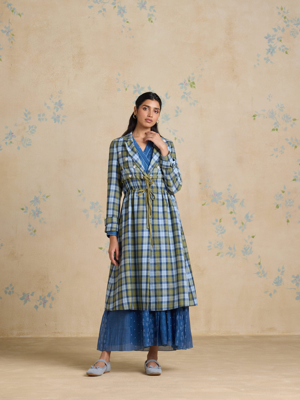 The Atelier Merino Trench Coat
