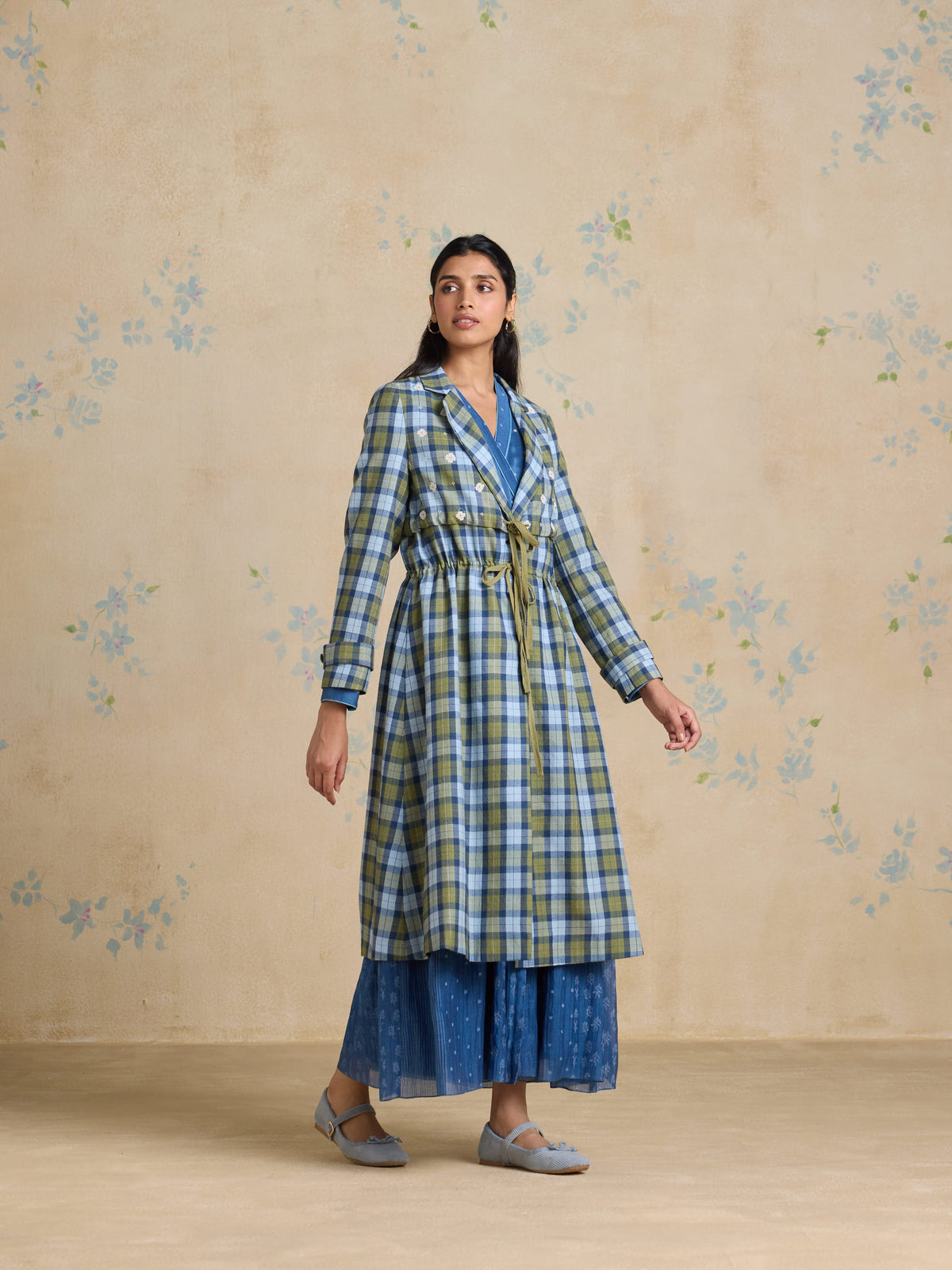 The Atelier Merino Trench Coat