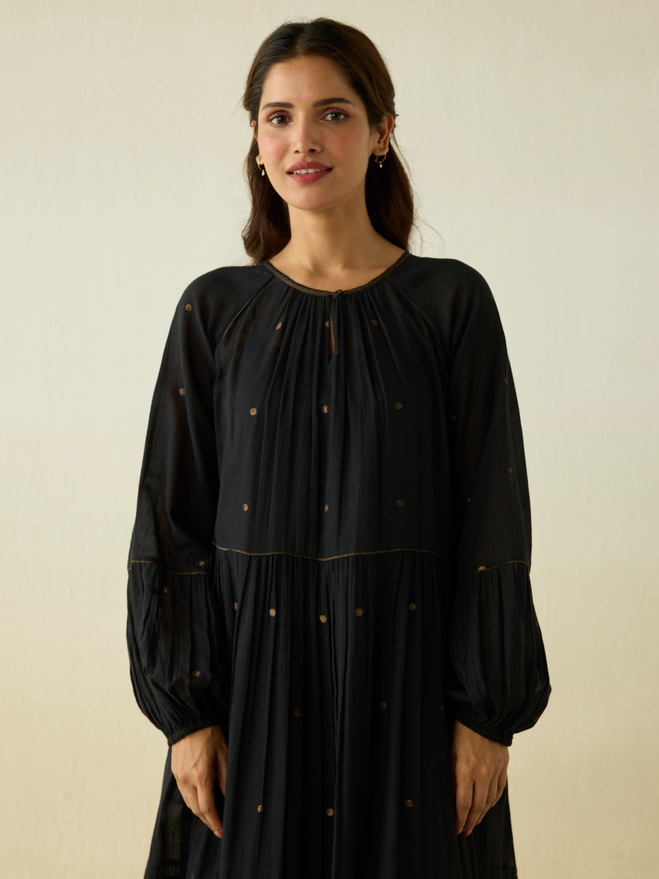 Midnight Echo Maxi Dress