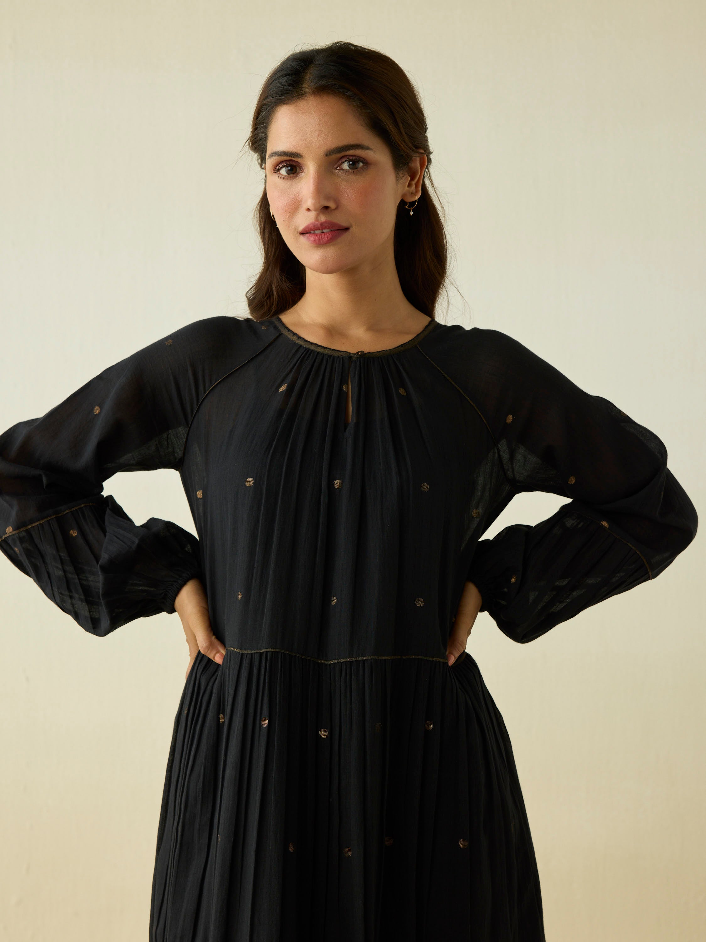 Midnight Echo Maxi Dress