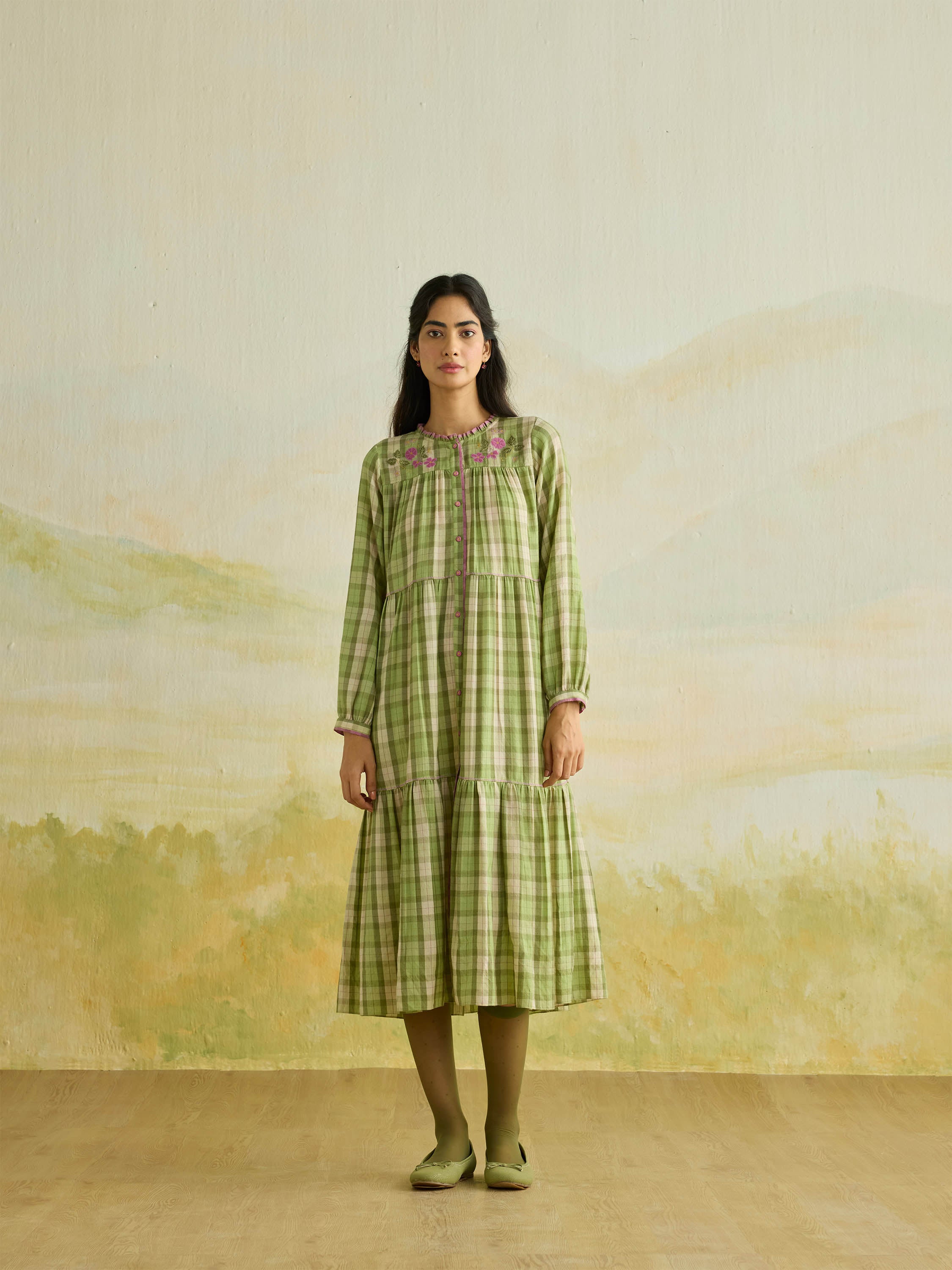 Forest Lullaby Merino Dress