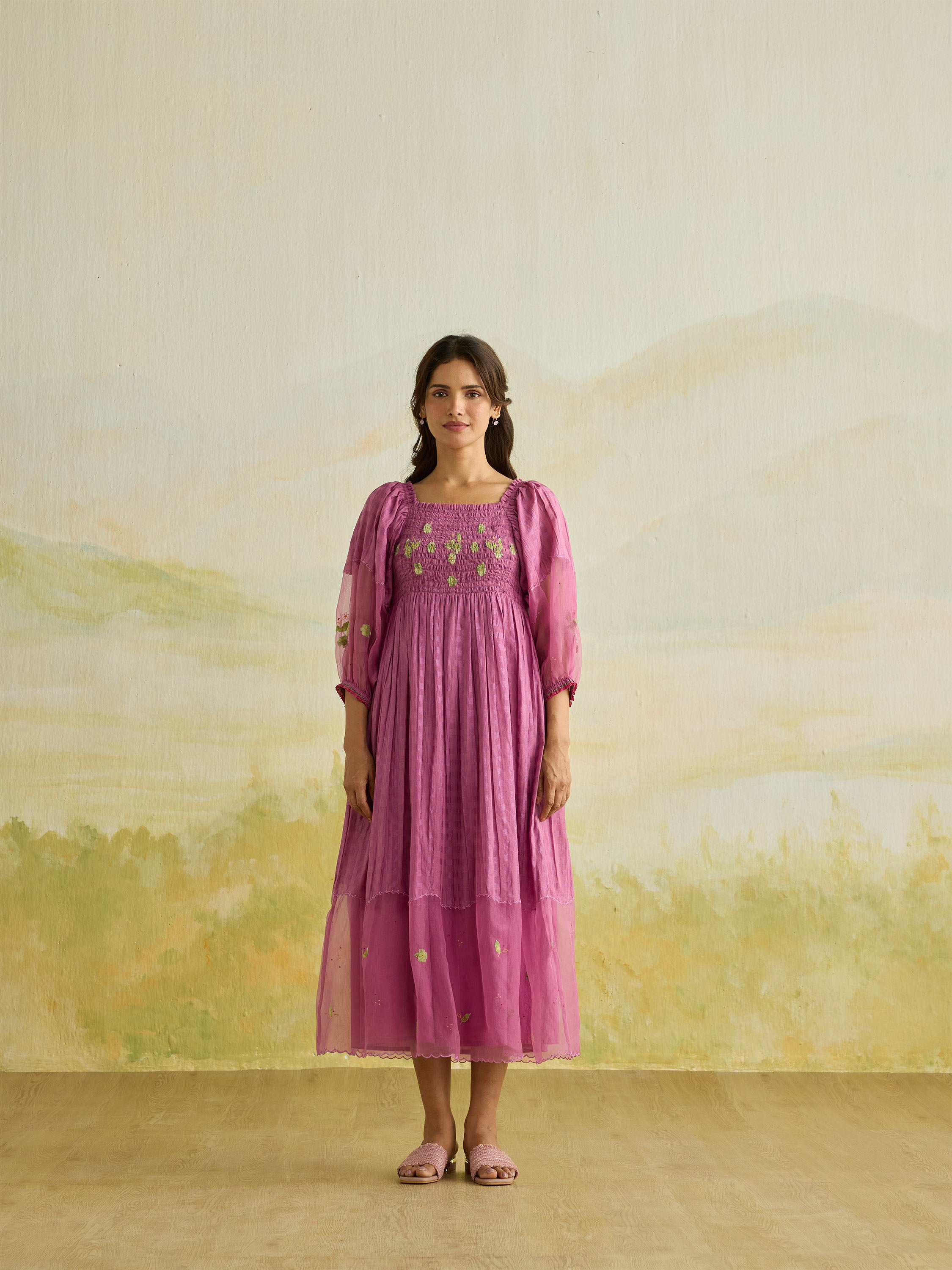 Blushwood Smocked Dress