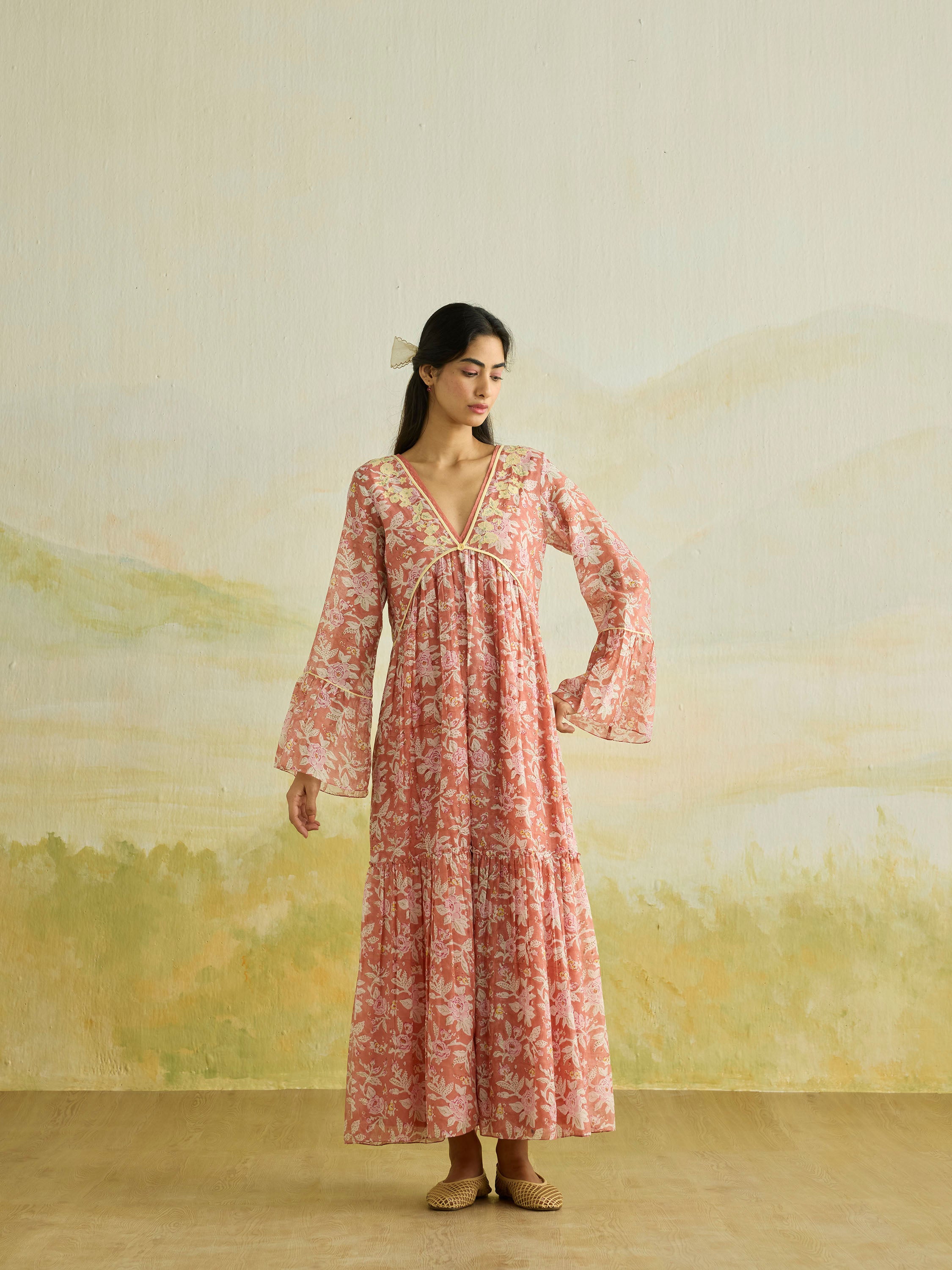 Rustling Fern Maxi Dress