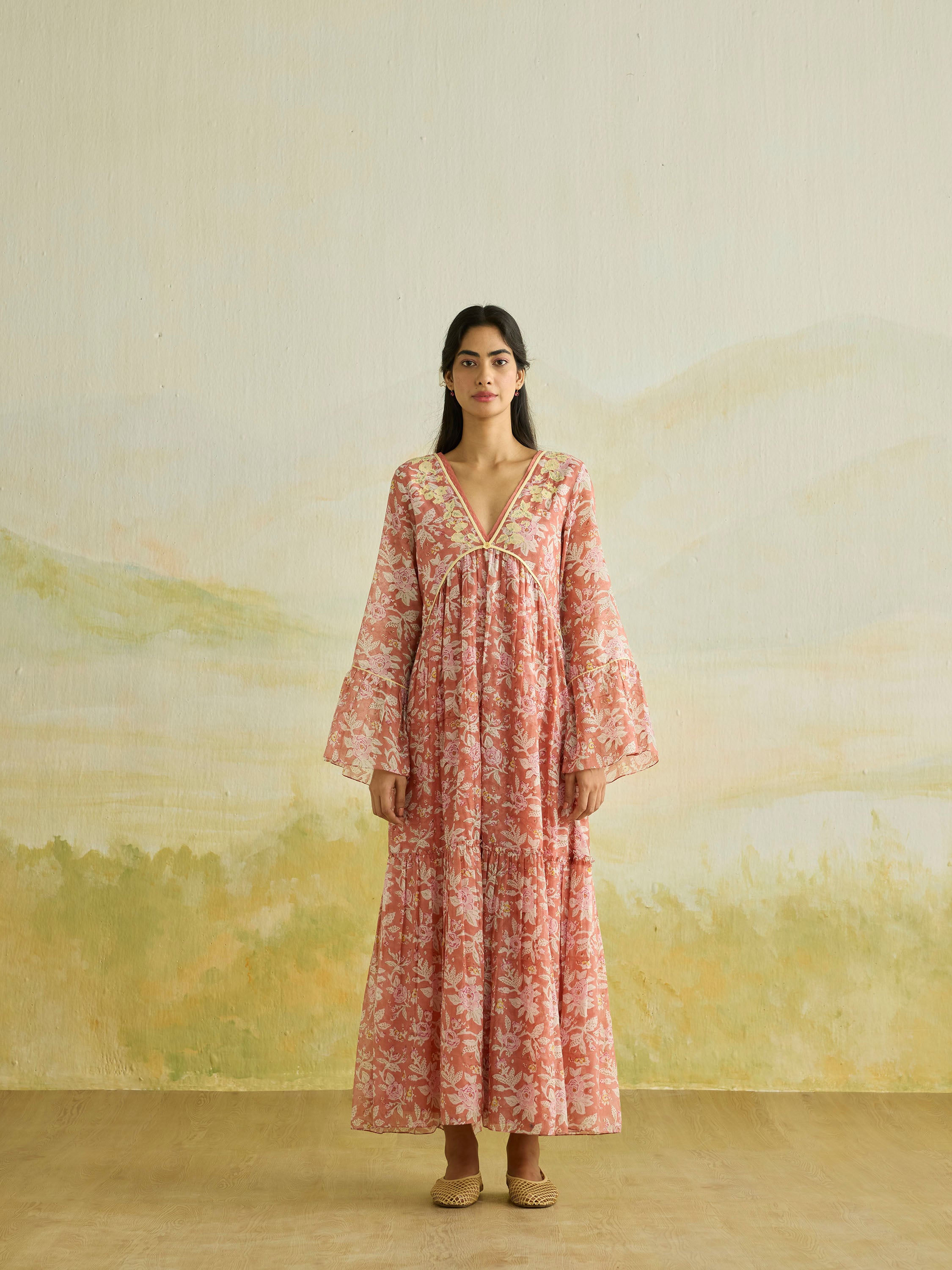 Rustling Fern Maxi Dress
