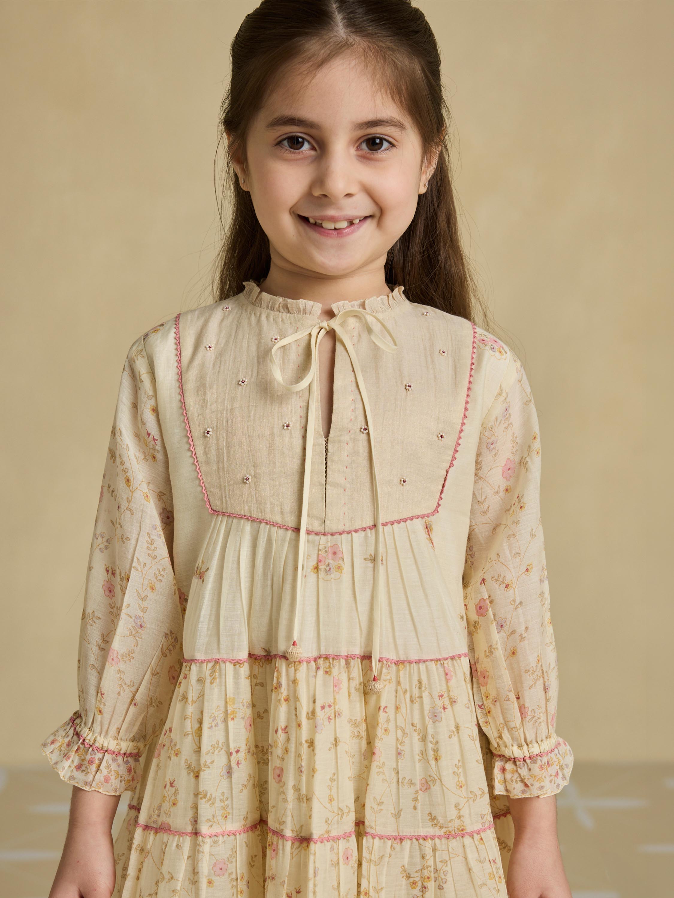 Mini Bloom Tier Dress