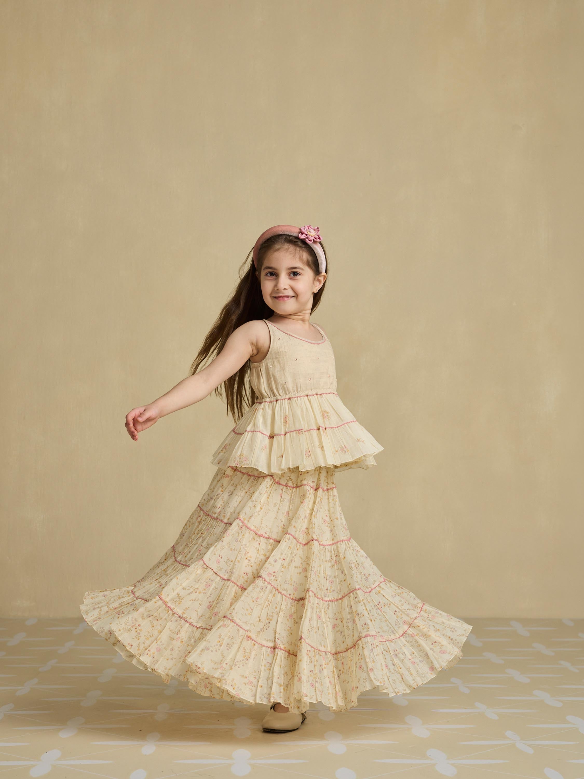 Little Ruffle Tier  Skirt