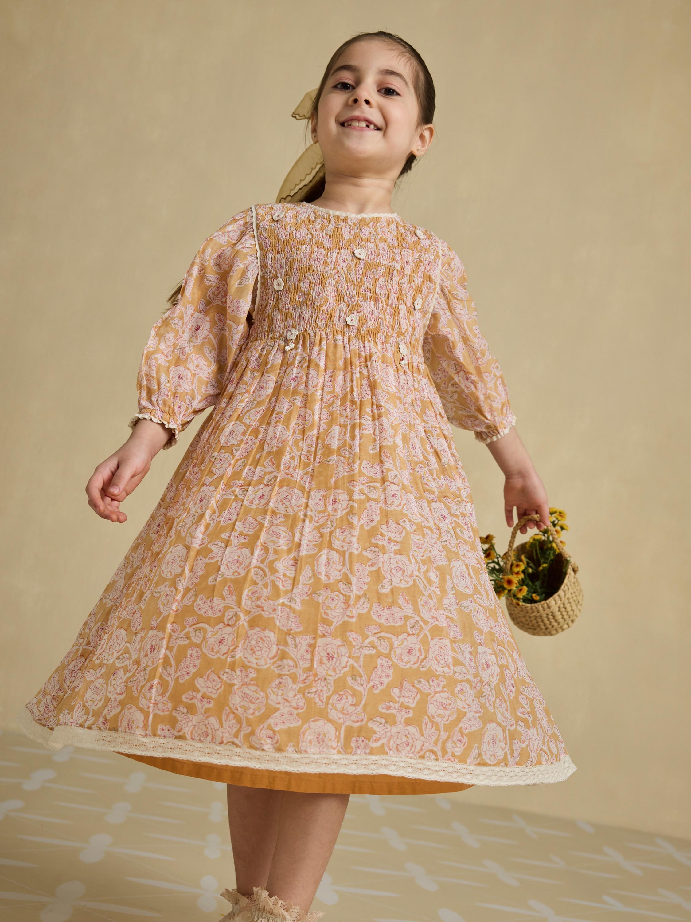 Little Marigold Smock Dress
