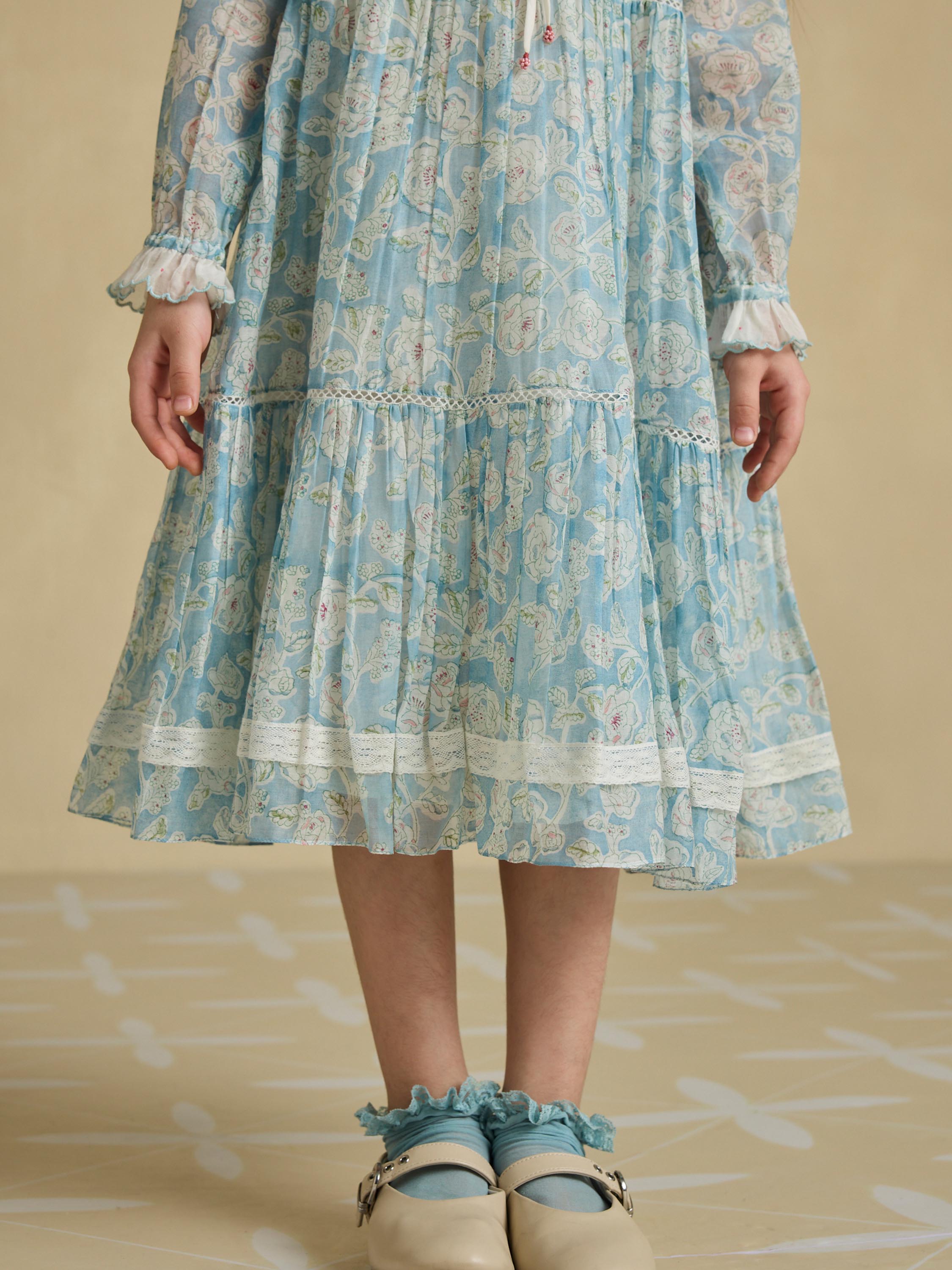 Blue Umbrella Little Dress