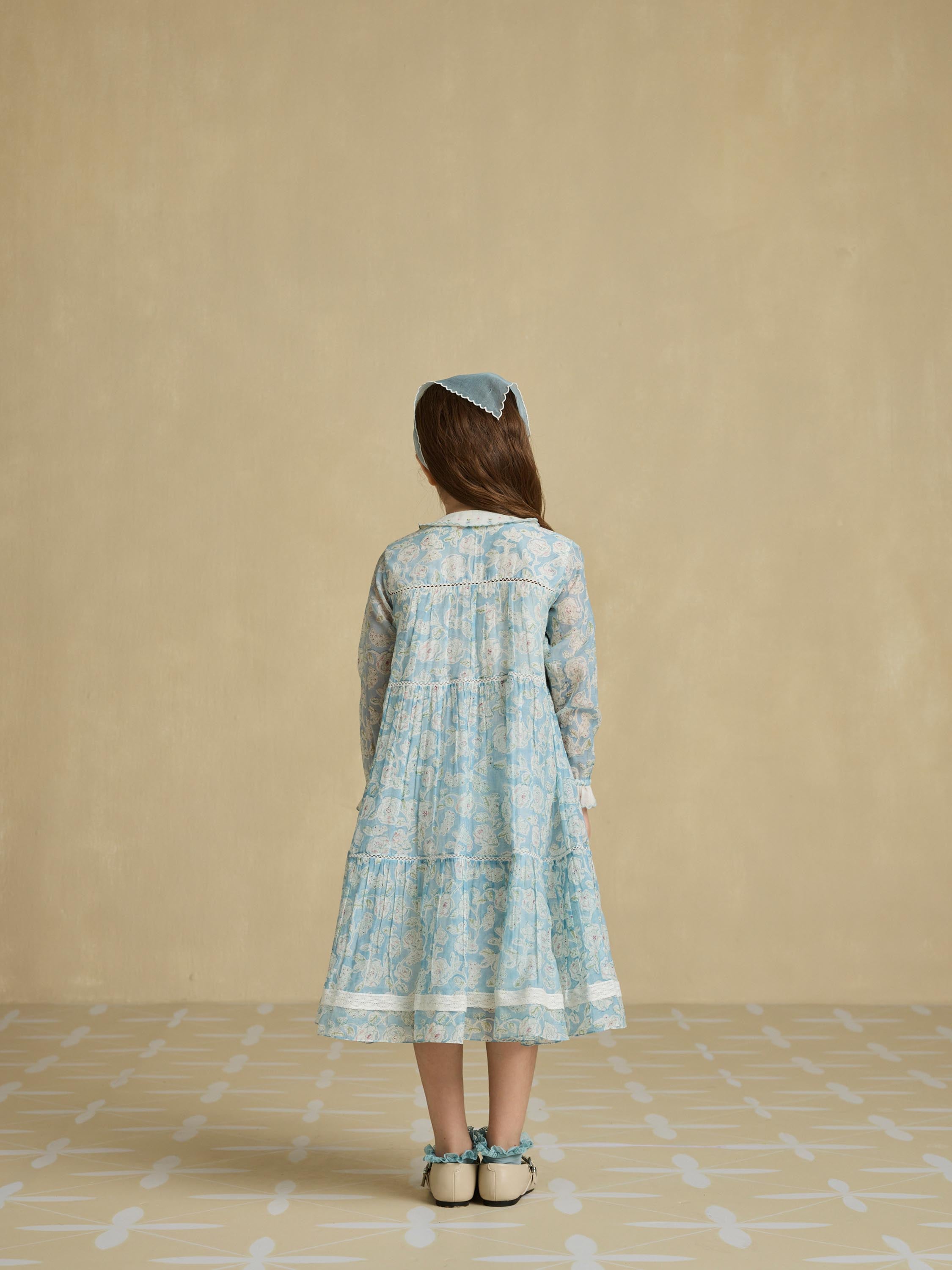 Blue Umbrella Little Dress