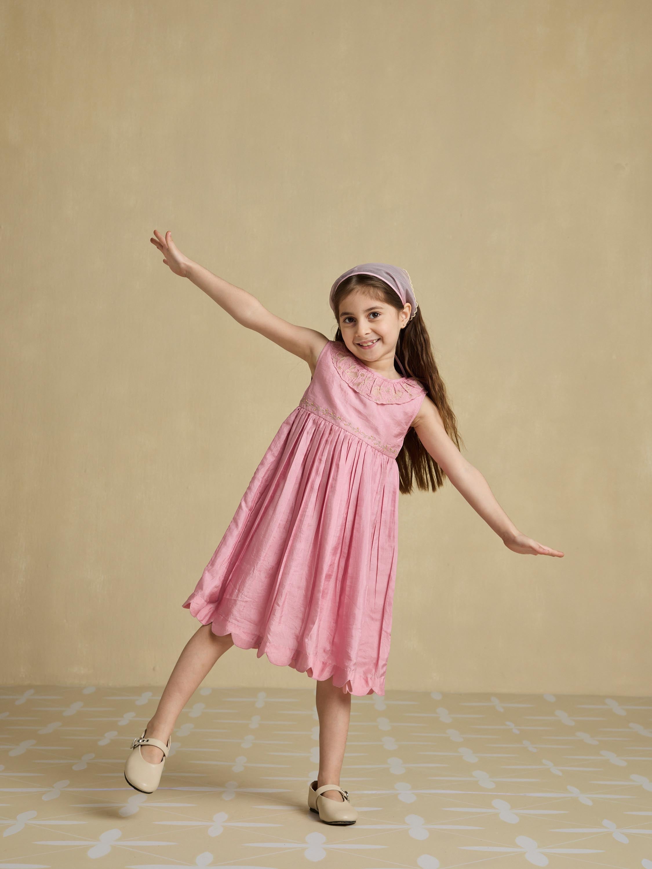 Little Lullaby Silk Dress