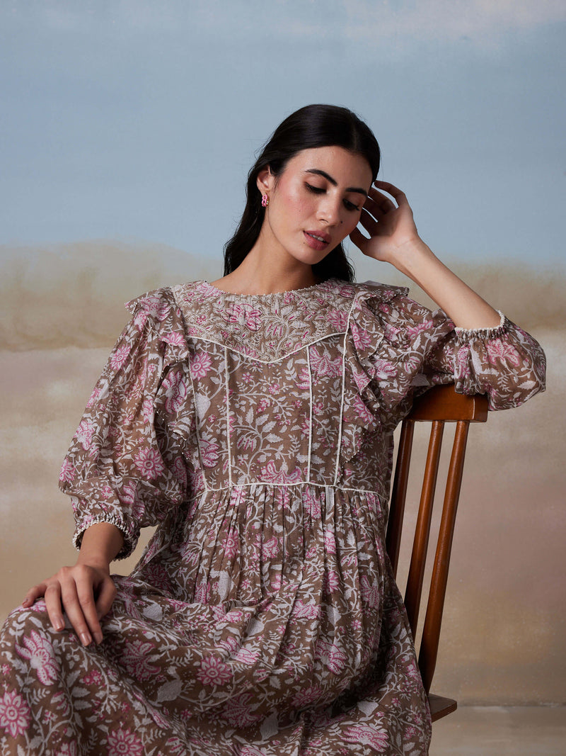 Aria Chintz Dress | Lightness of Being | Buna Studio – BunaStudio