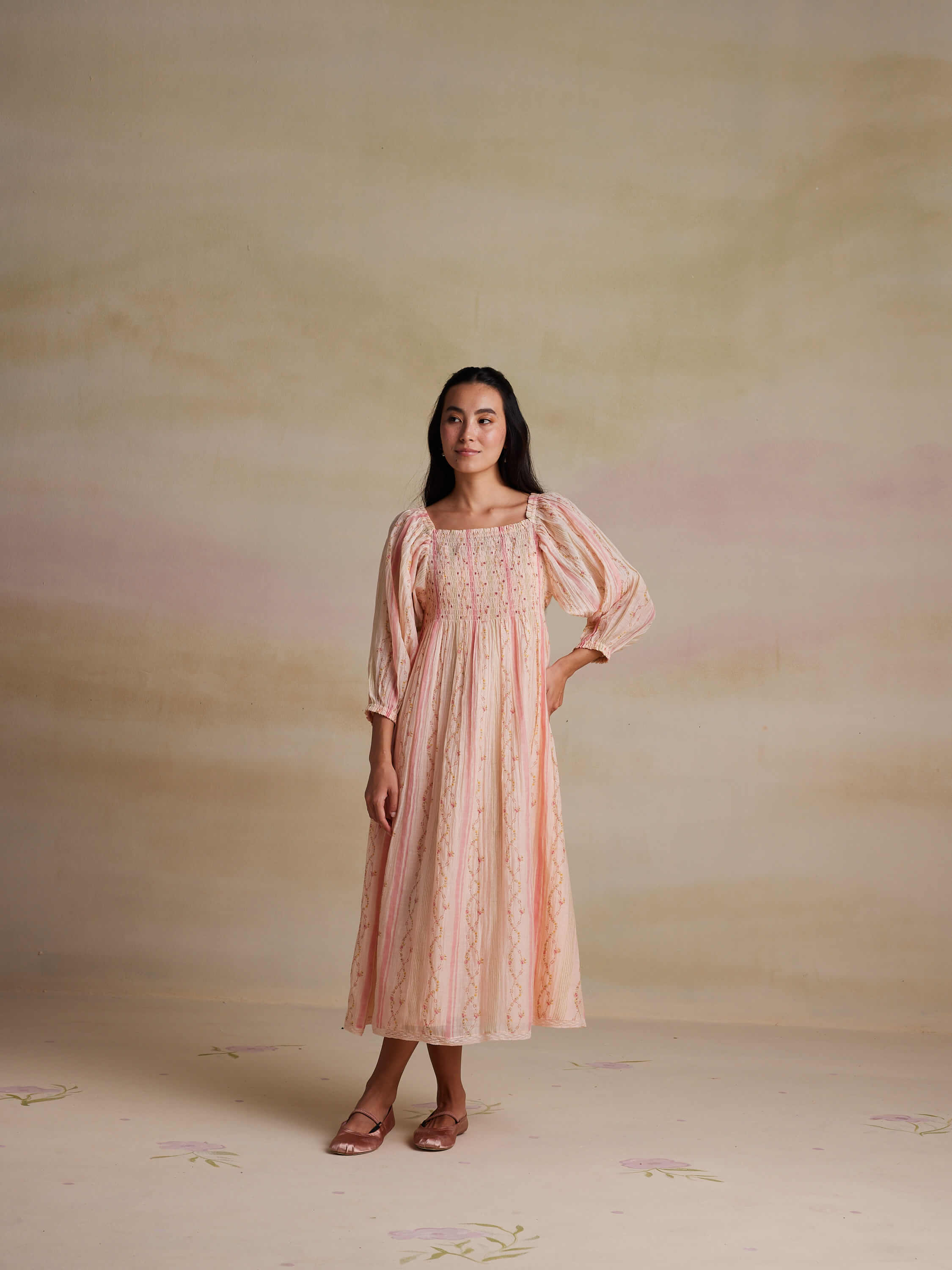 Donna Smock Dress - Image 8