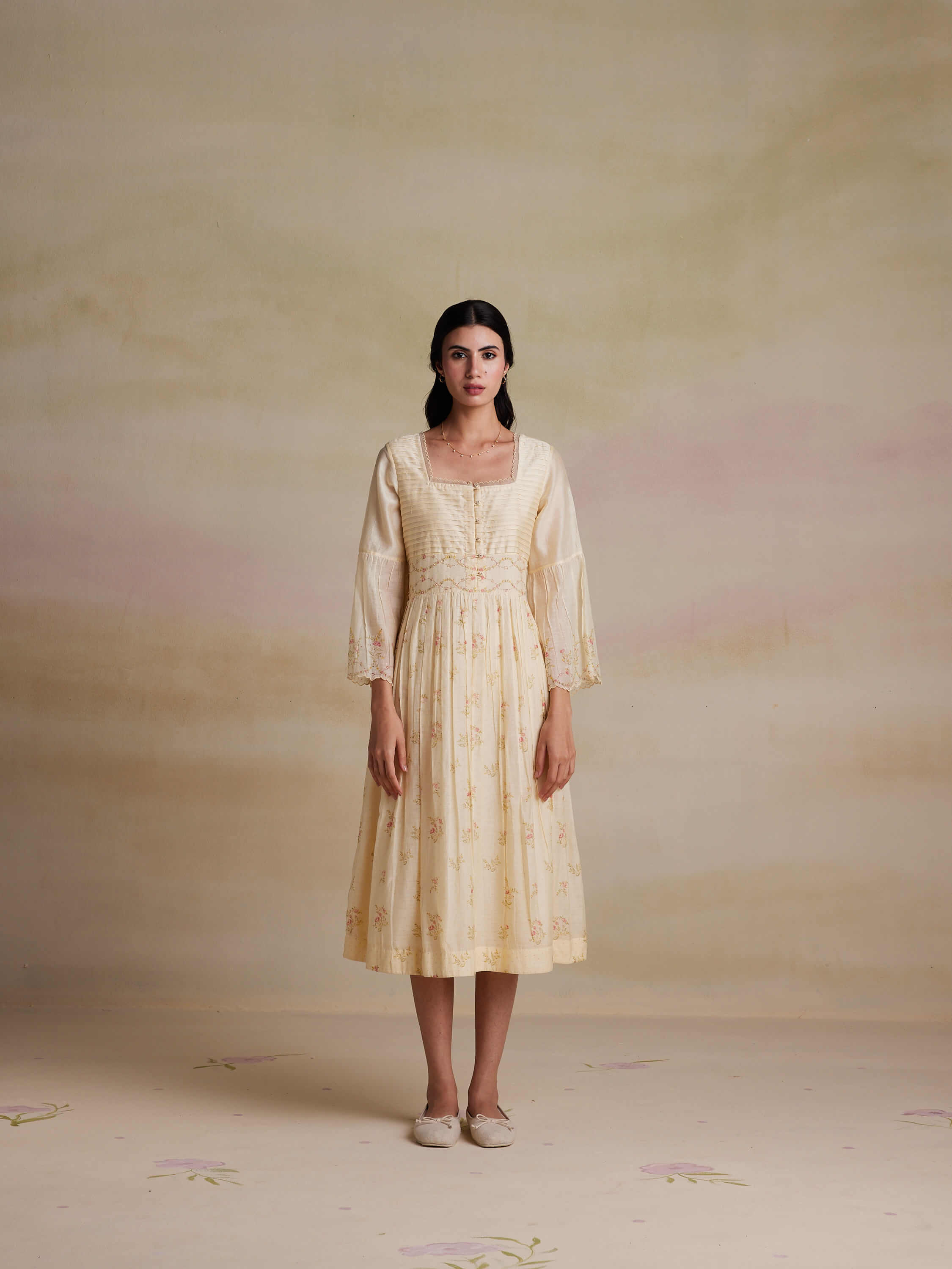 Kindred Pleat Dress - Image 2