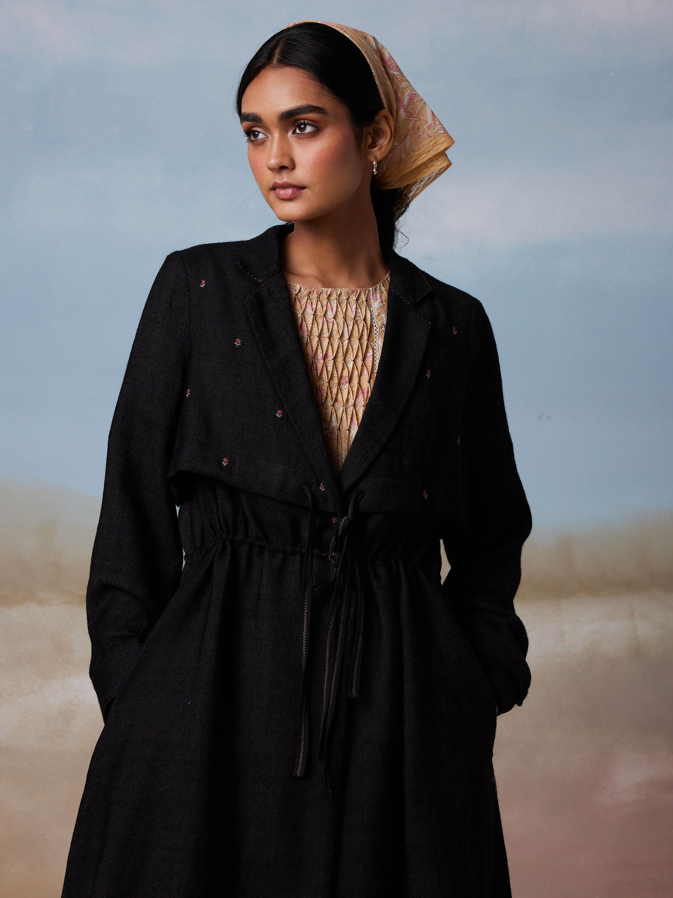 Myna Merino Trench Coat - Image 7