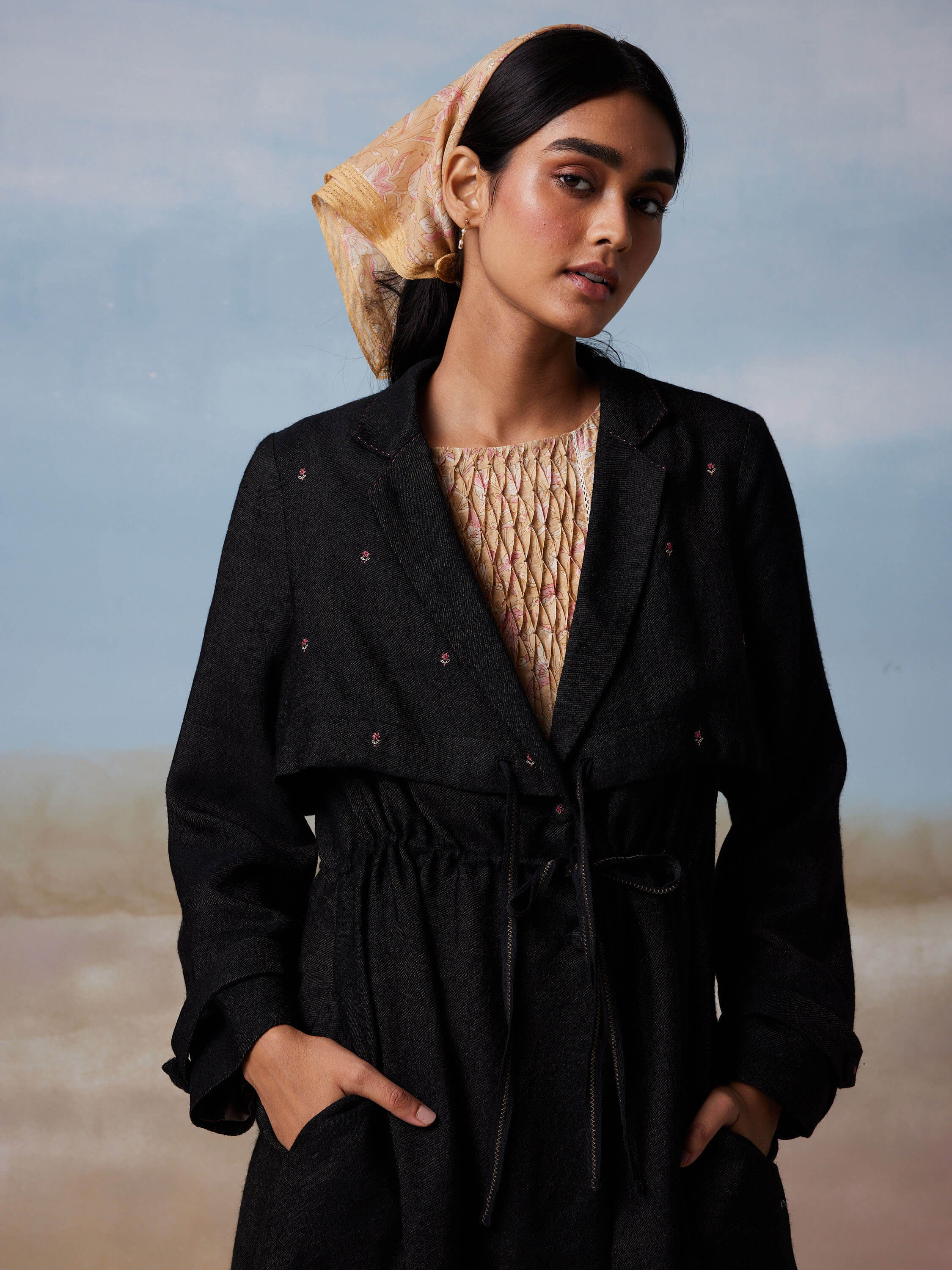 Myna Merino Trench Coat - Image 6