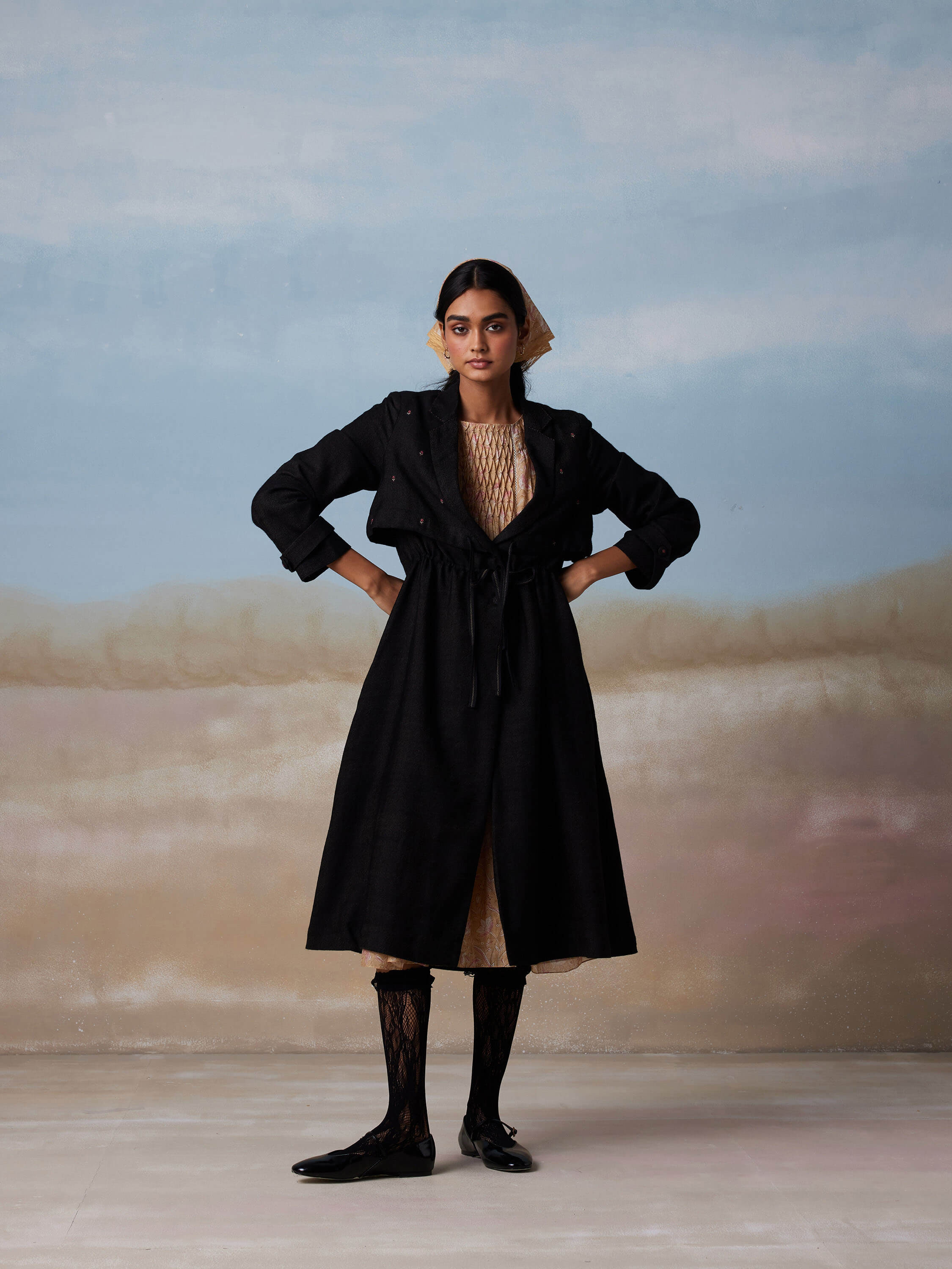 Myna Merino Trench Coat - Image 10